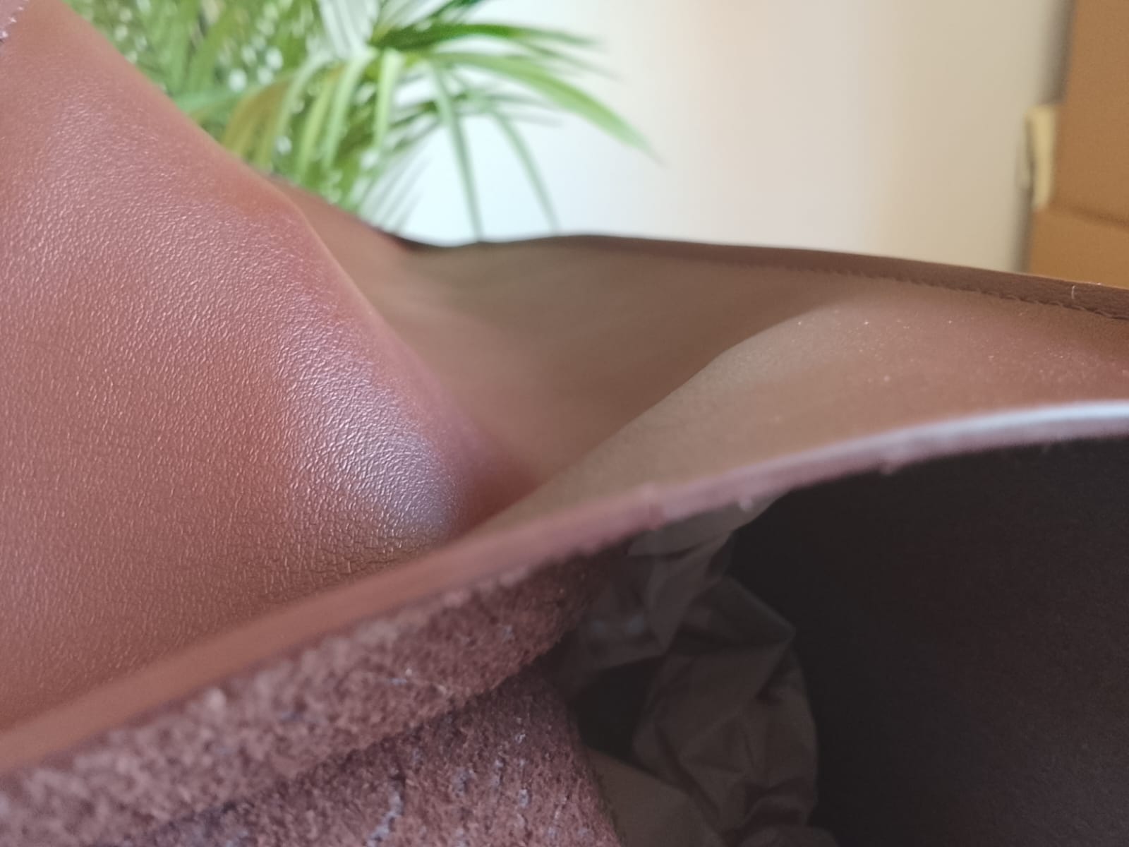 Dark Brown | Large Basic Tote(Zero Waste 🌿)