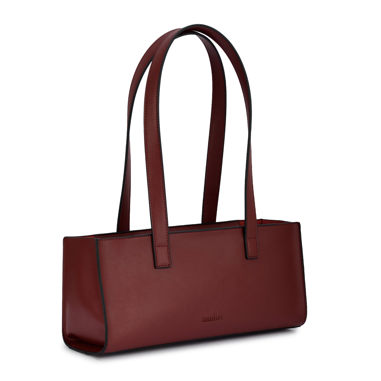 Rectangular Small Basic Tote With a Zipper (New)