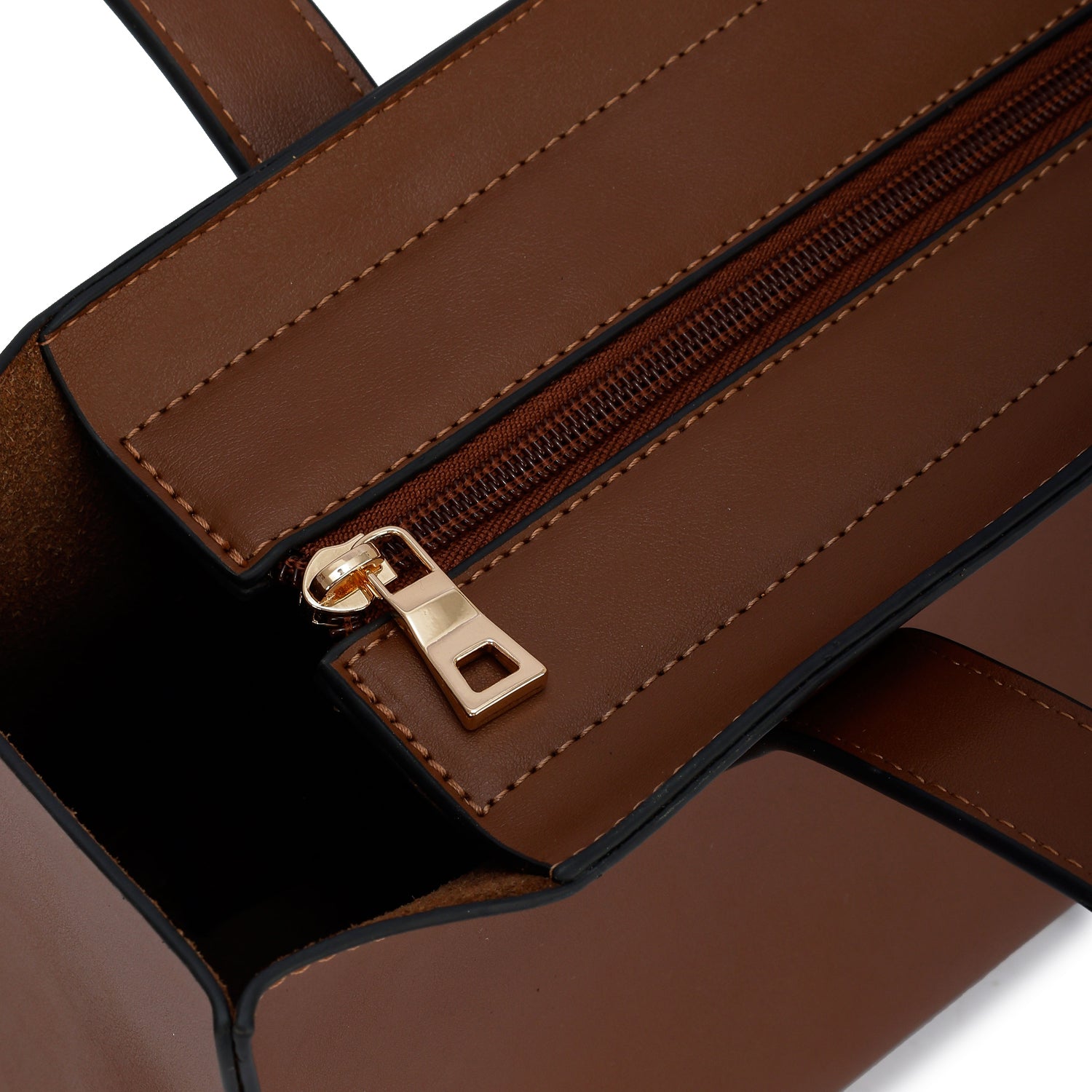Rectangular Small Basic Tote With a Zipper (New)