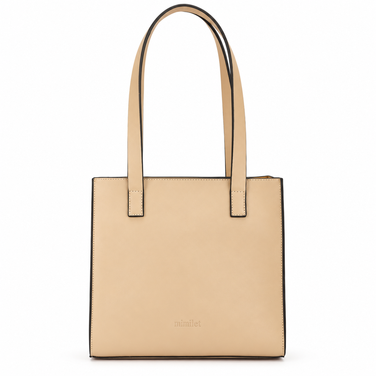 Small Basic Tote With a Zipper