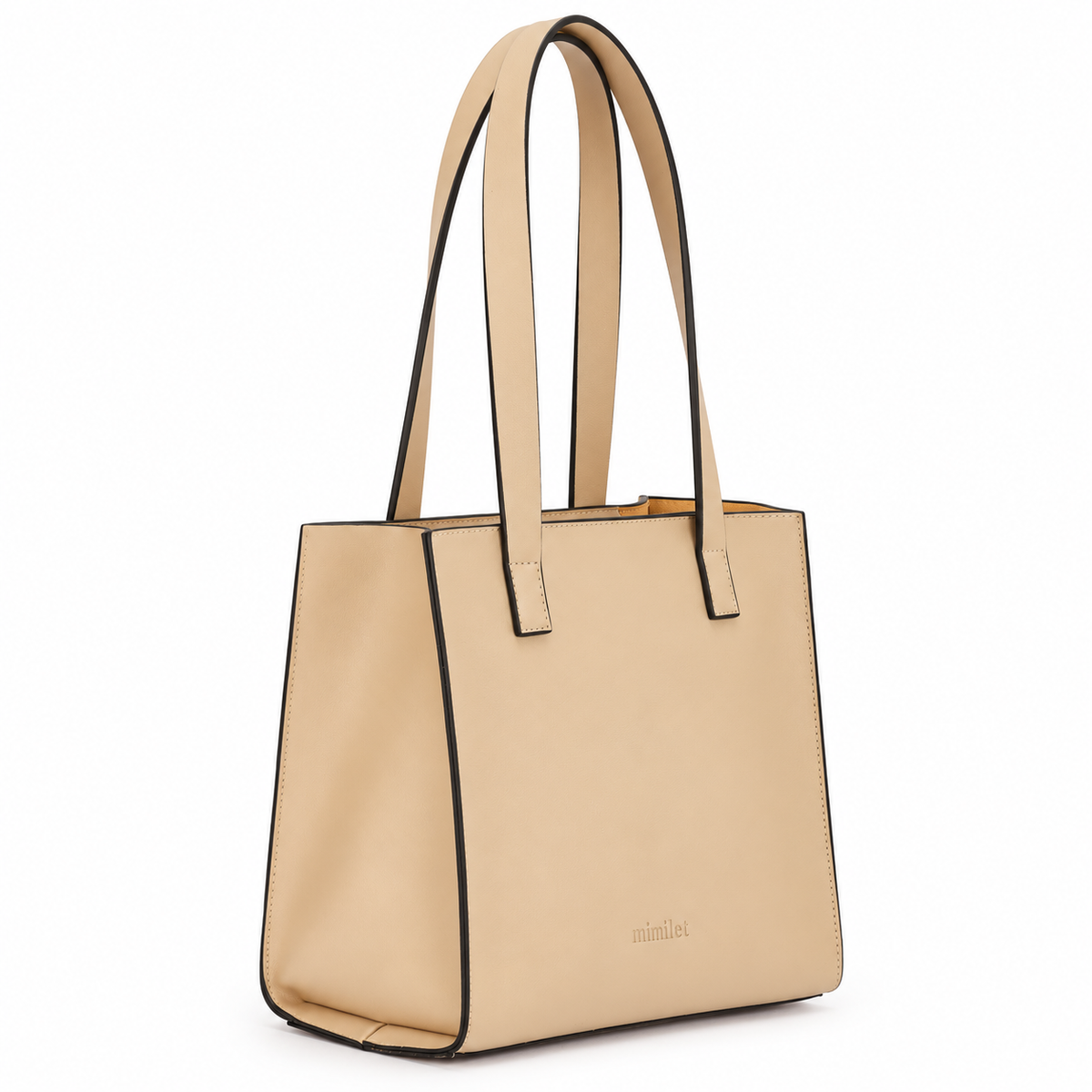 Small Basic Tote With a Zipper
