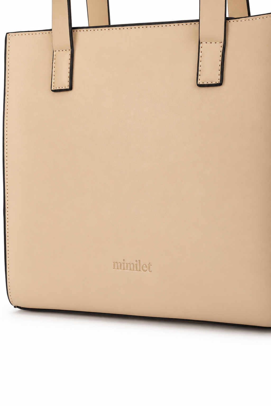 Small Basic Tote With a Zipper