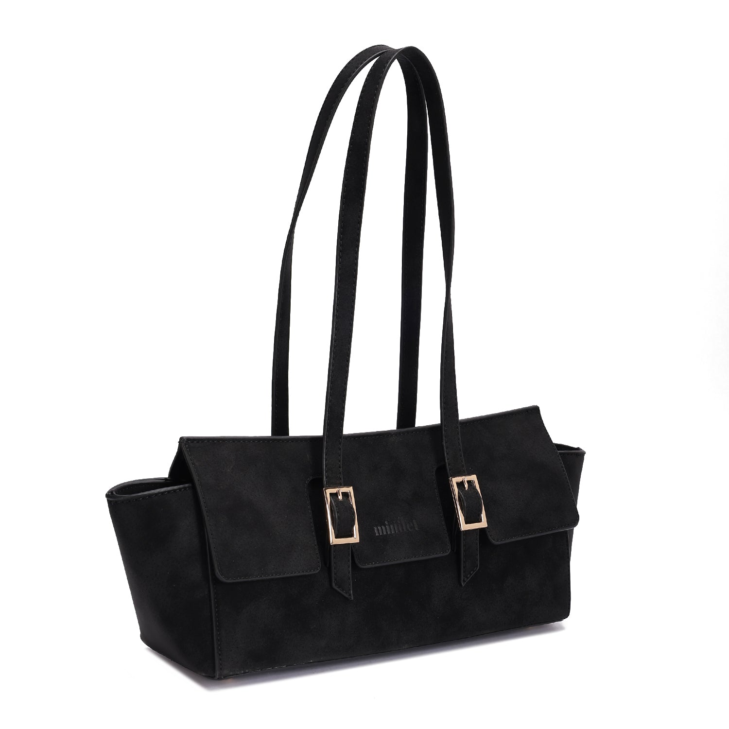 Suede Shoulder Bag in Bag
