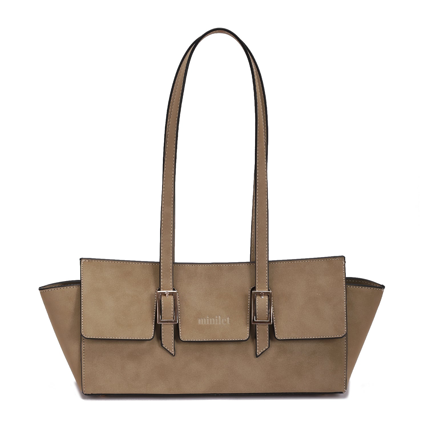 Suede Shoulder Bag in Bag