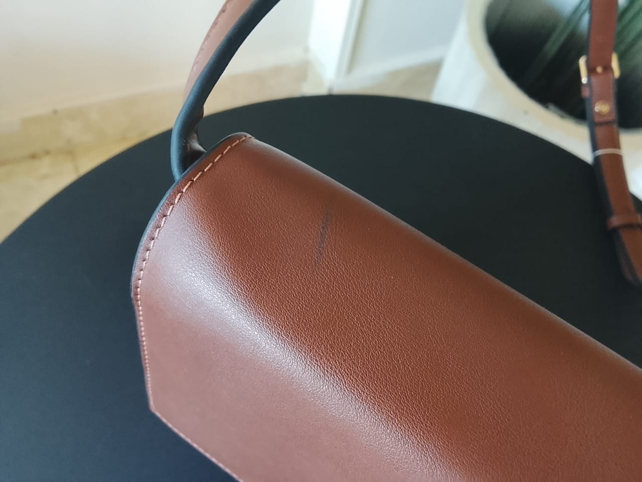 Brown | The Square Bag(Zero Waste 🌿)