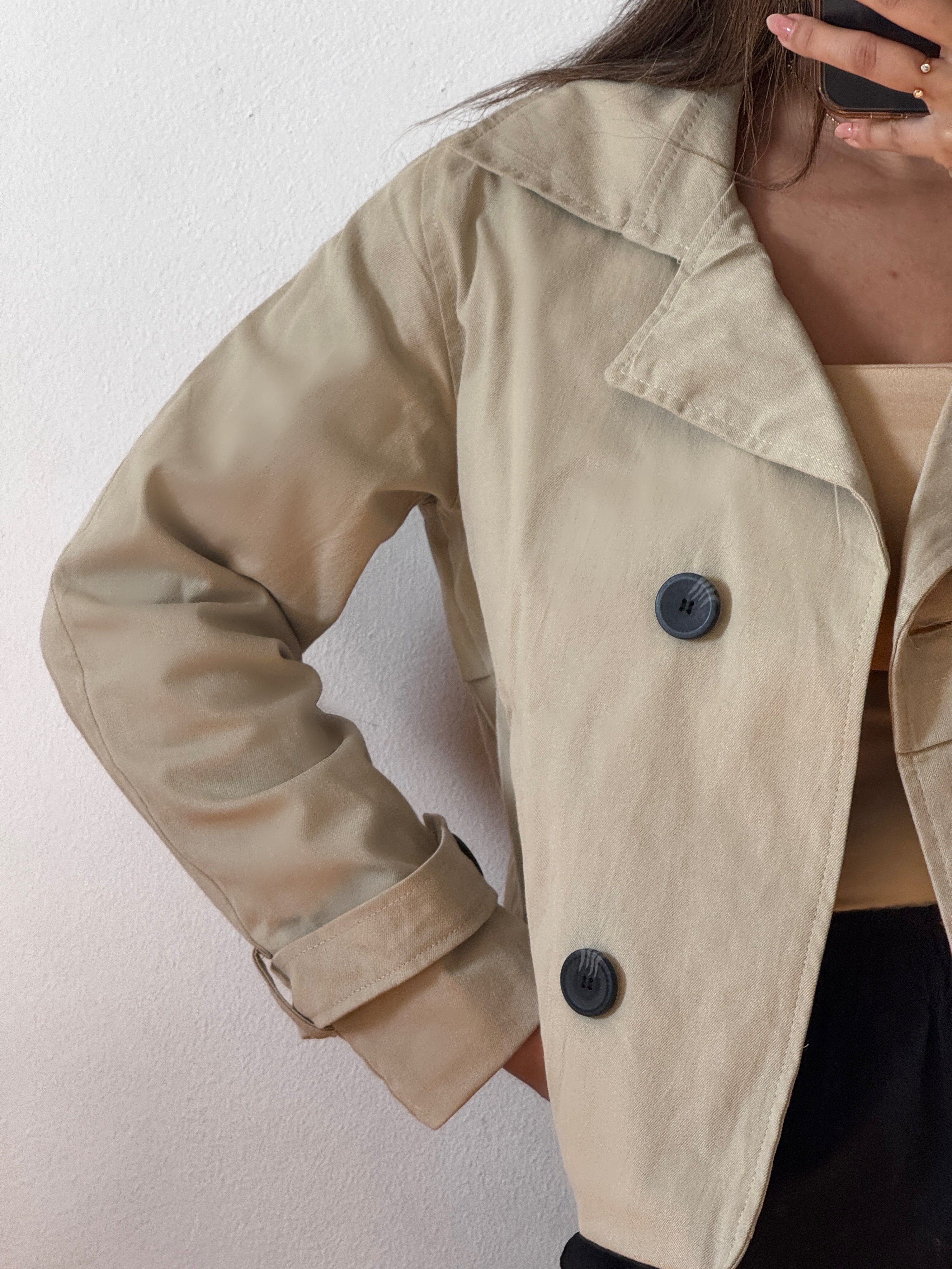 Beige | Trench Jacket