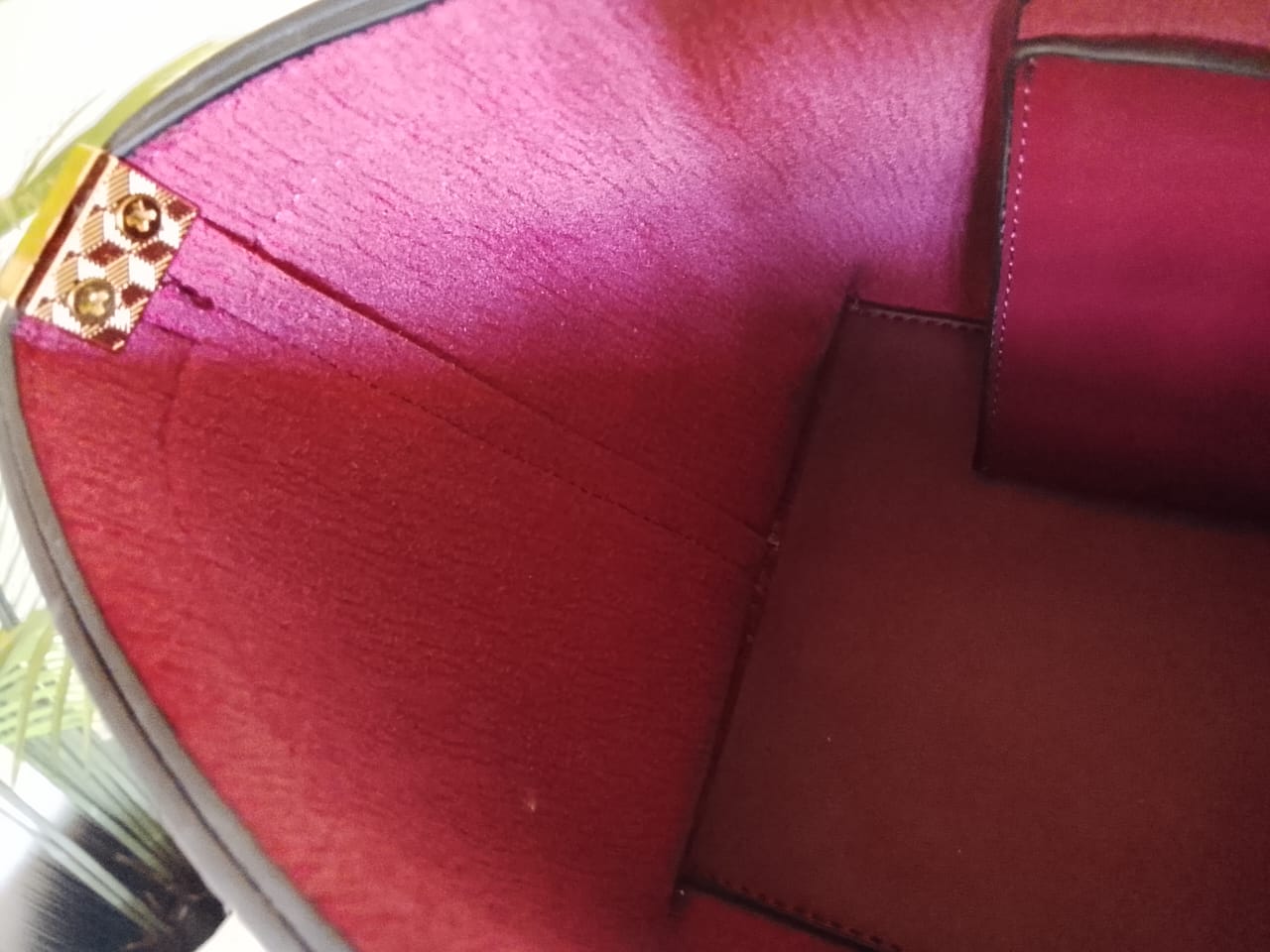 Burgundy | mini bag in bag (Zero Waste 🌿)