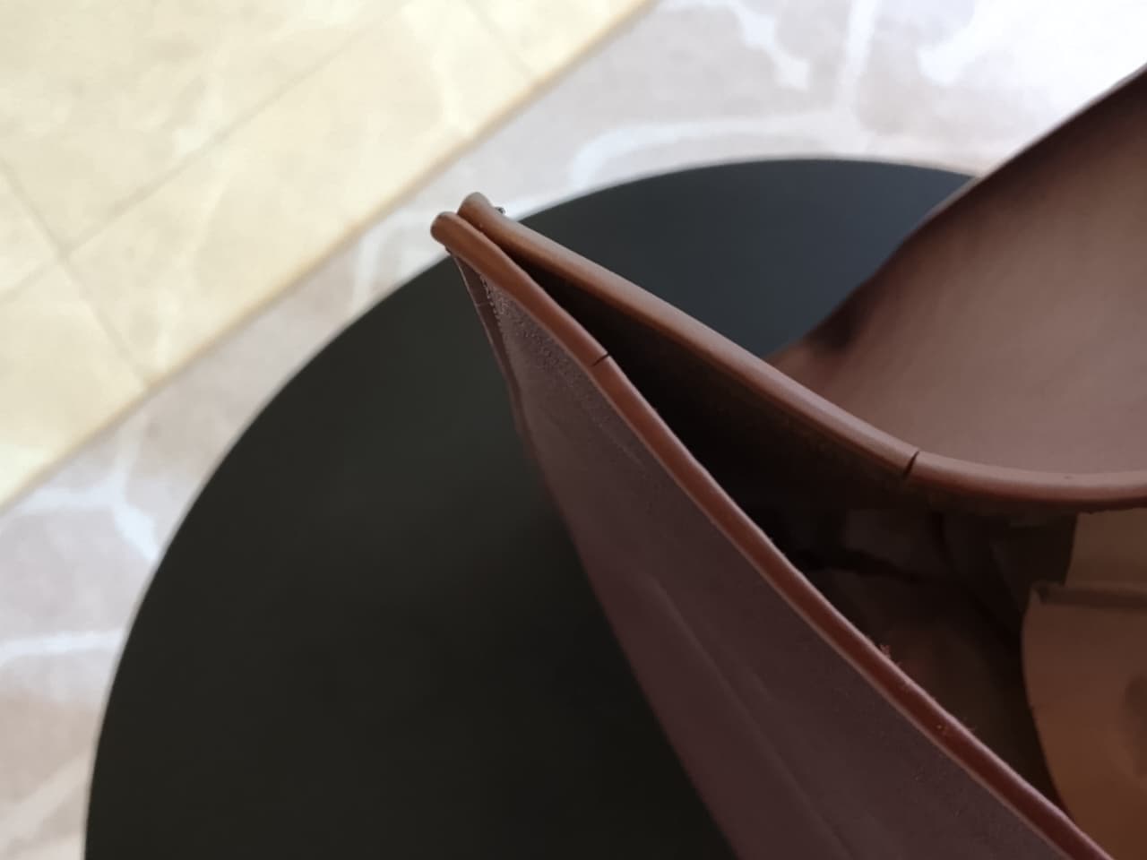 Dark Brown | Large Basic Tote(Zero Waste 🌿)