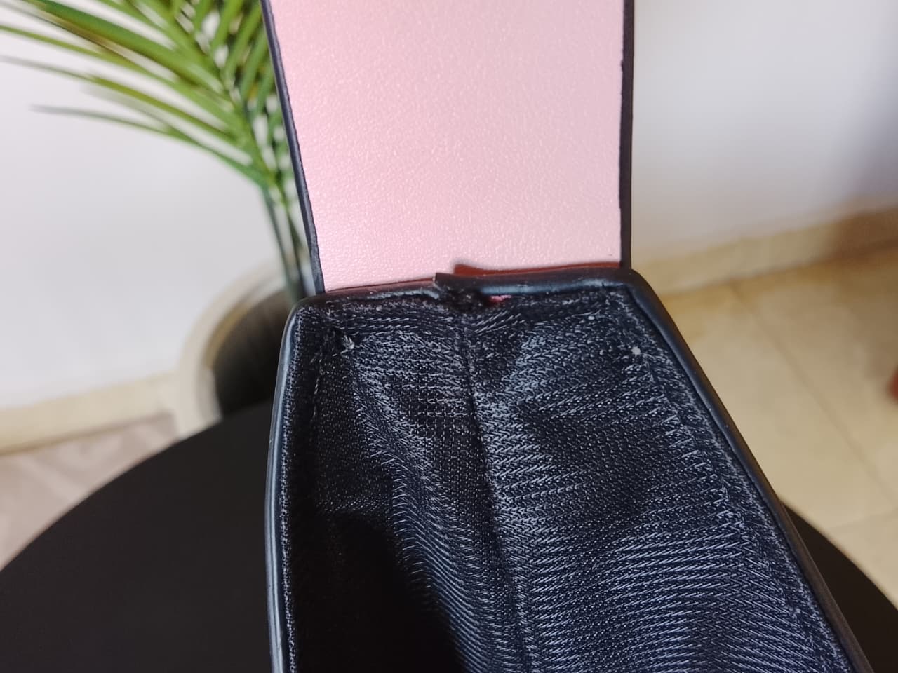 Dust Pink| Leather Bag With Eyelets (Zero Waste 🌿)