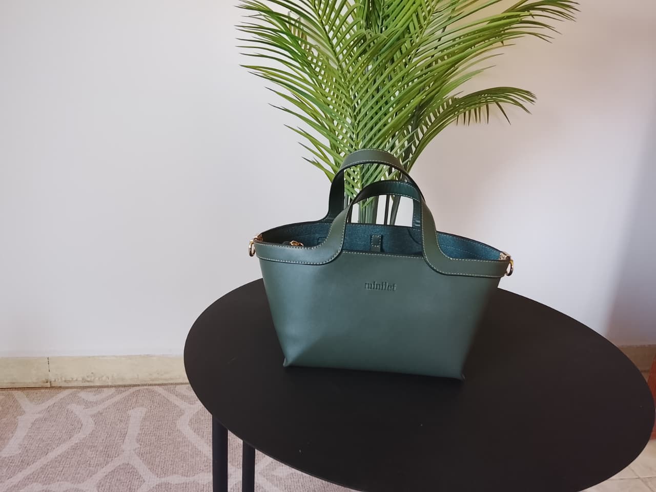 Olive Green | mini bag in bag (Zero Waste 🌿)
