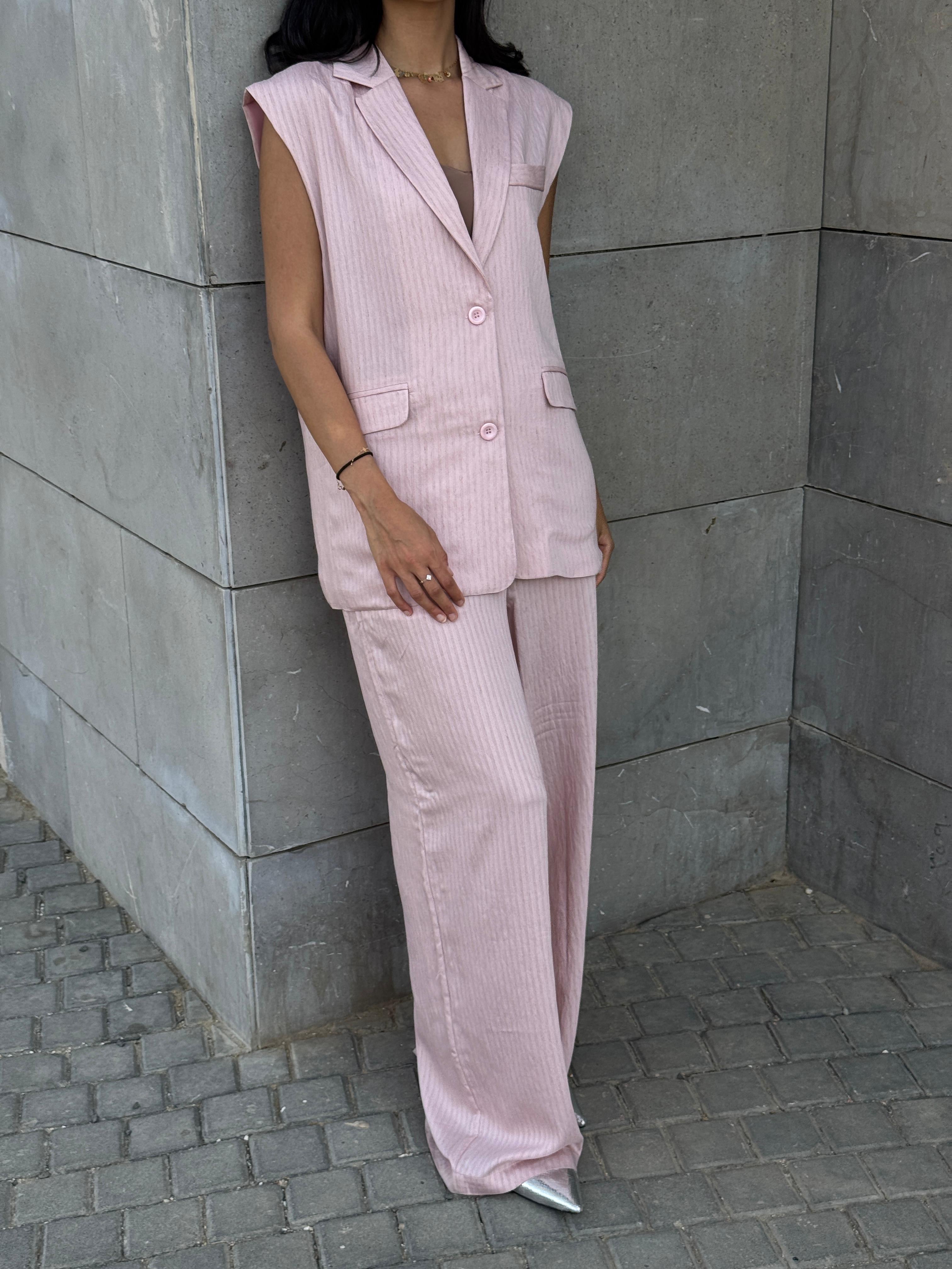 Light Pink | Striped Full Set