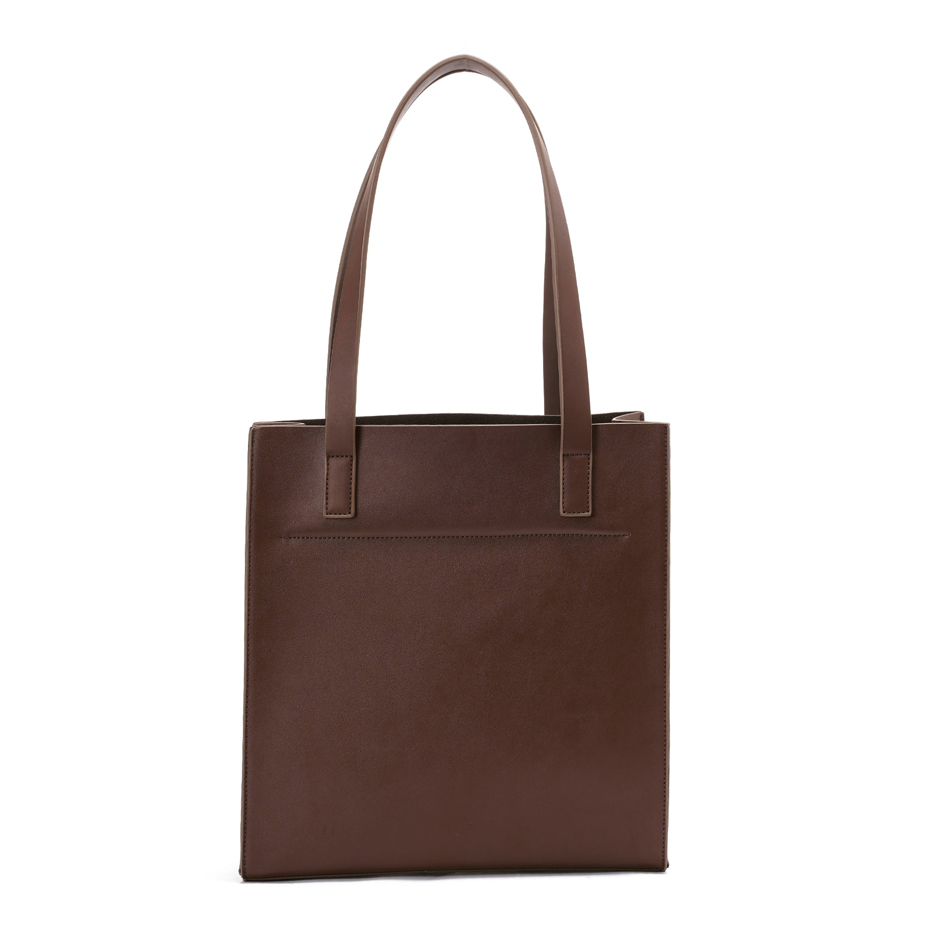 Dark Brown | Basic Tote
