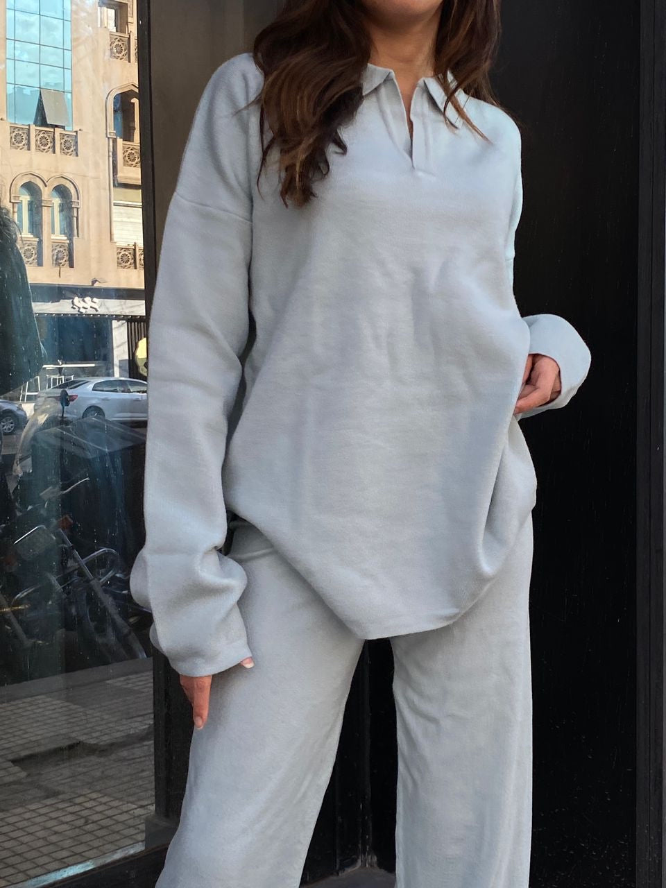 Light Blue | Comfy knit Set