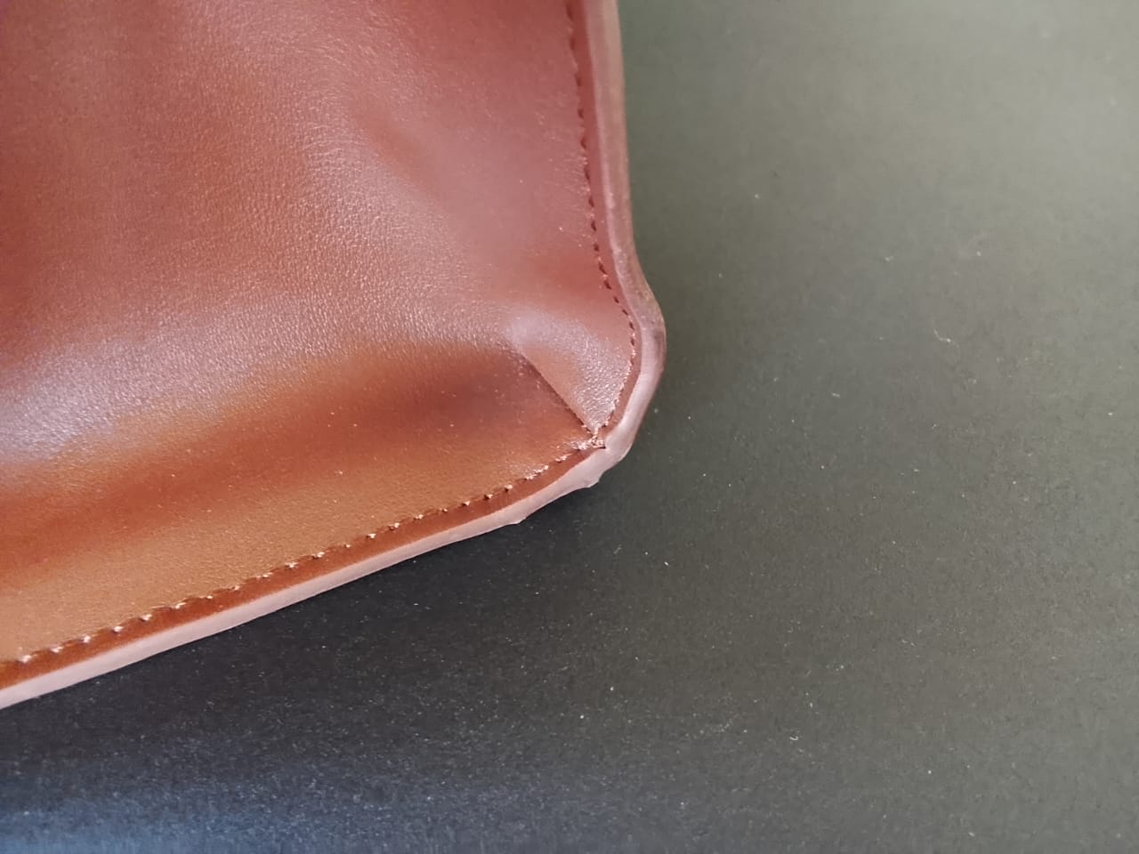 Brown| Basic Tote With a Zipper (Zero Waste 🌿)