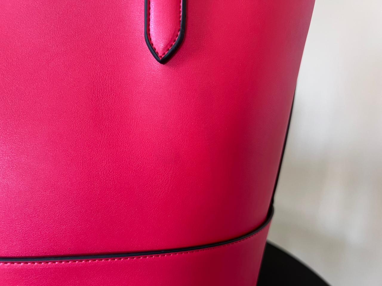 Red | Bucket Tote Bag (Zero Waste šæ)