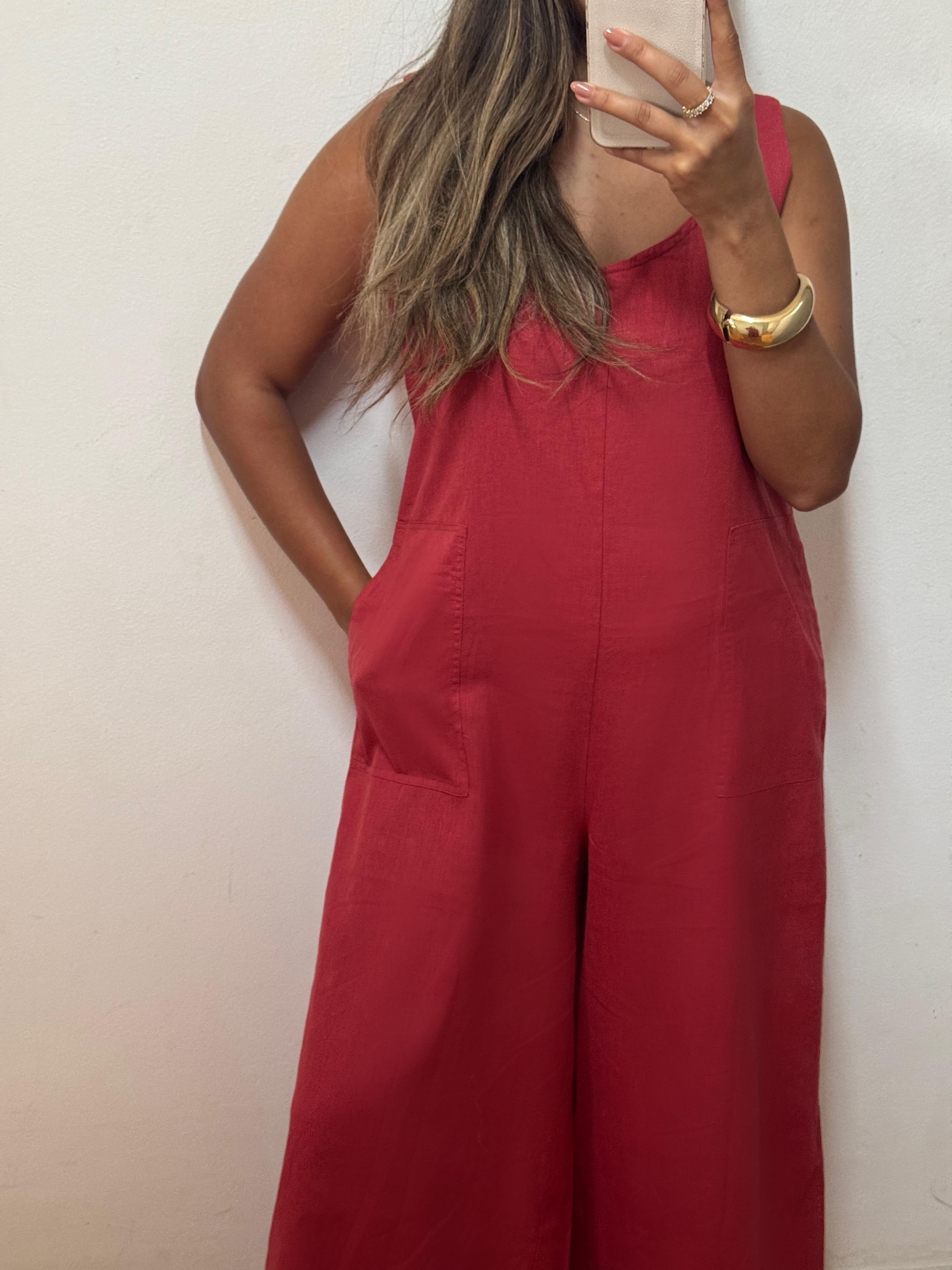 Reddish Brick | Jump suit