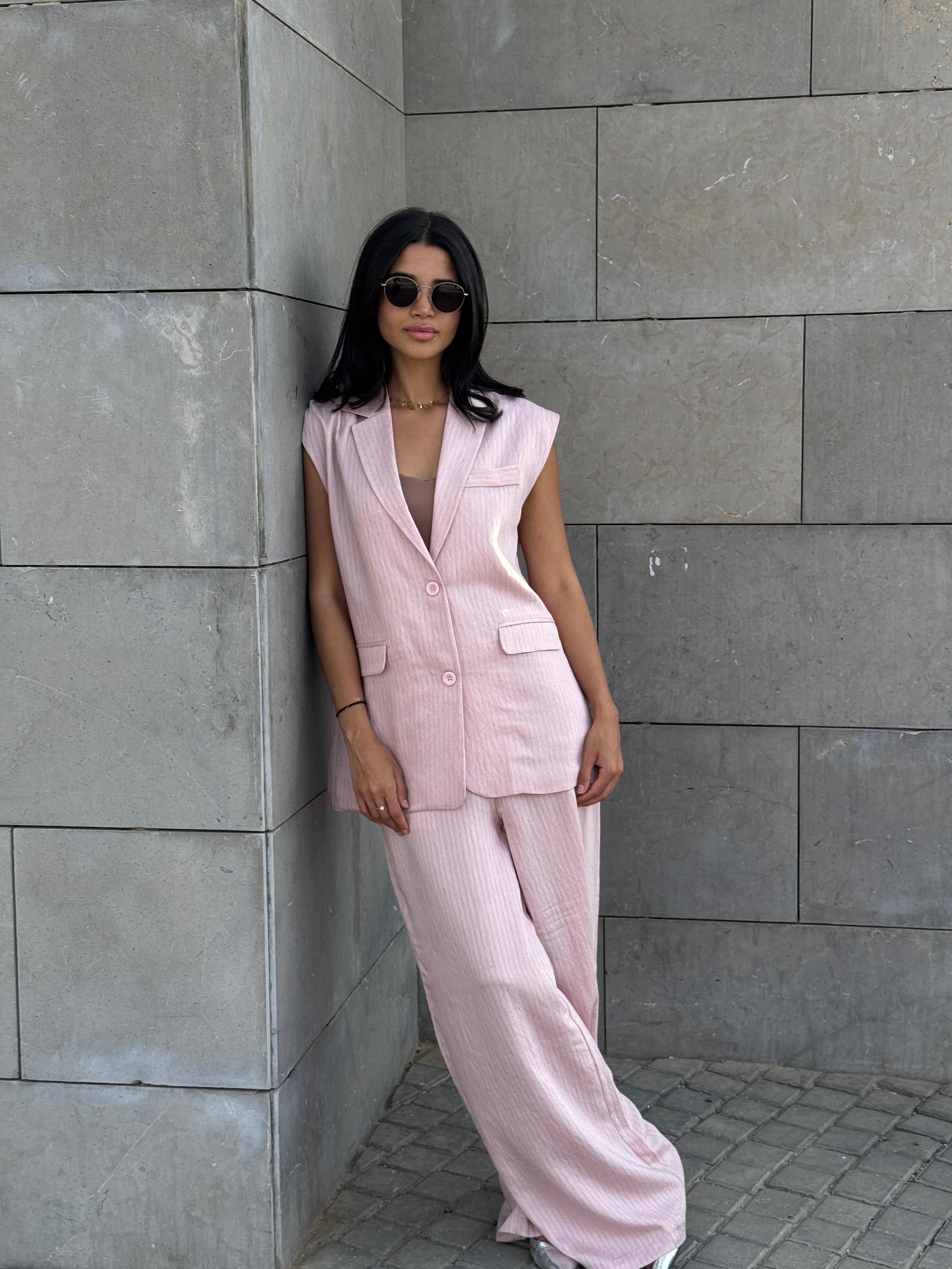 Light Pink | Striped Full Set