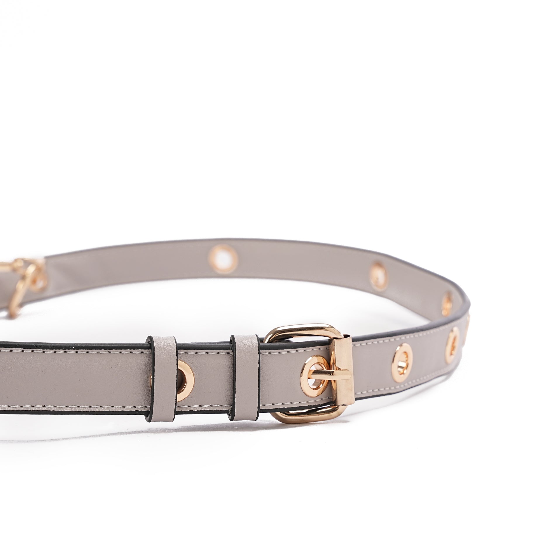Grey | Eyelet Belt