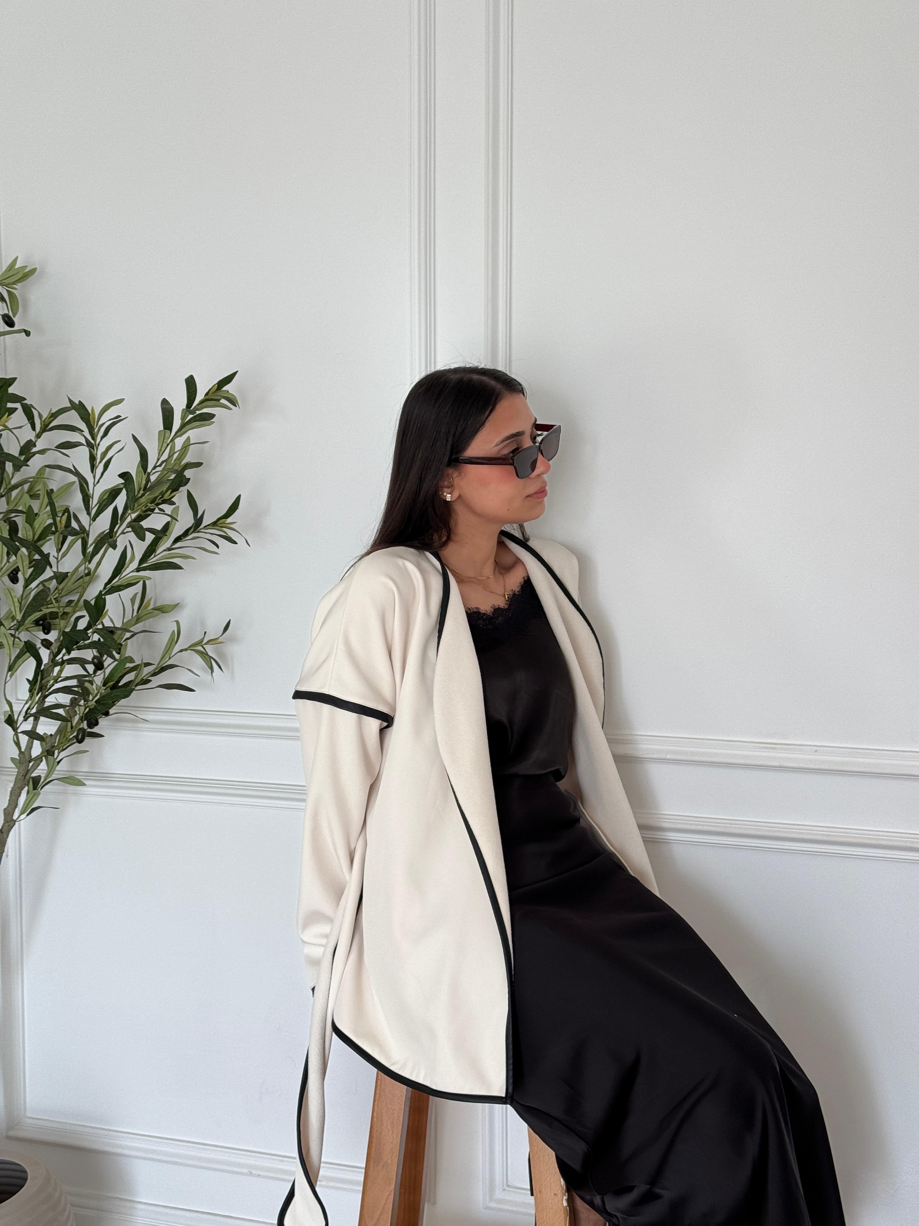 fleece x leather Jacket