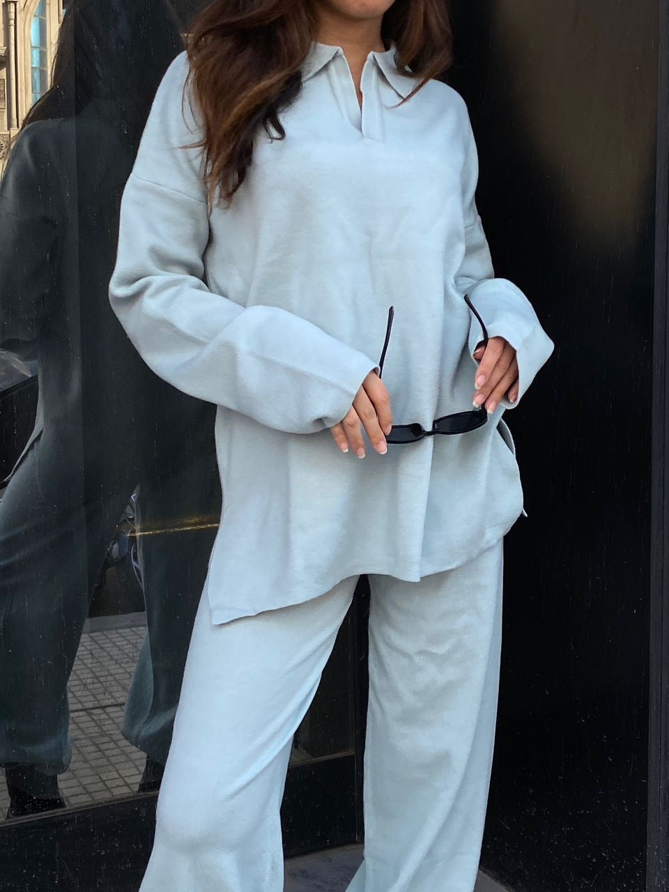 Light Blue | Comfy knit Set