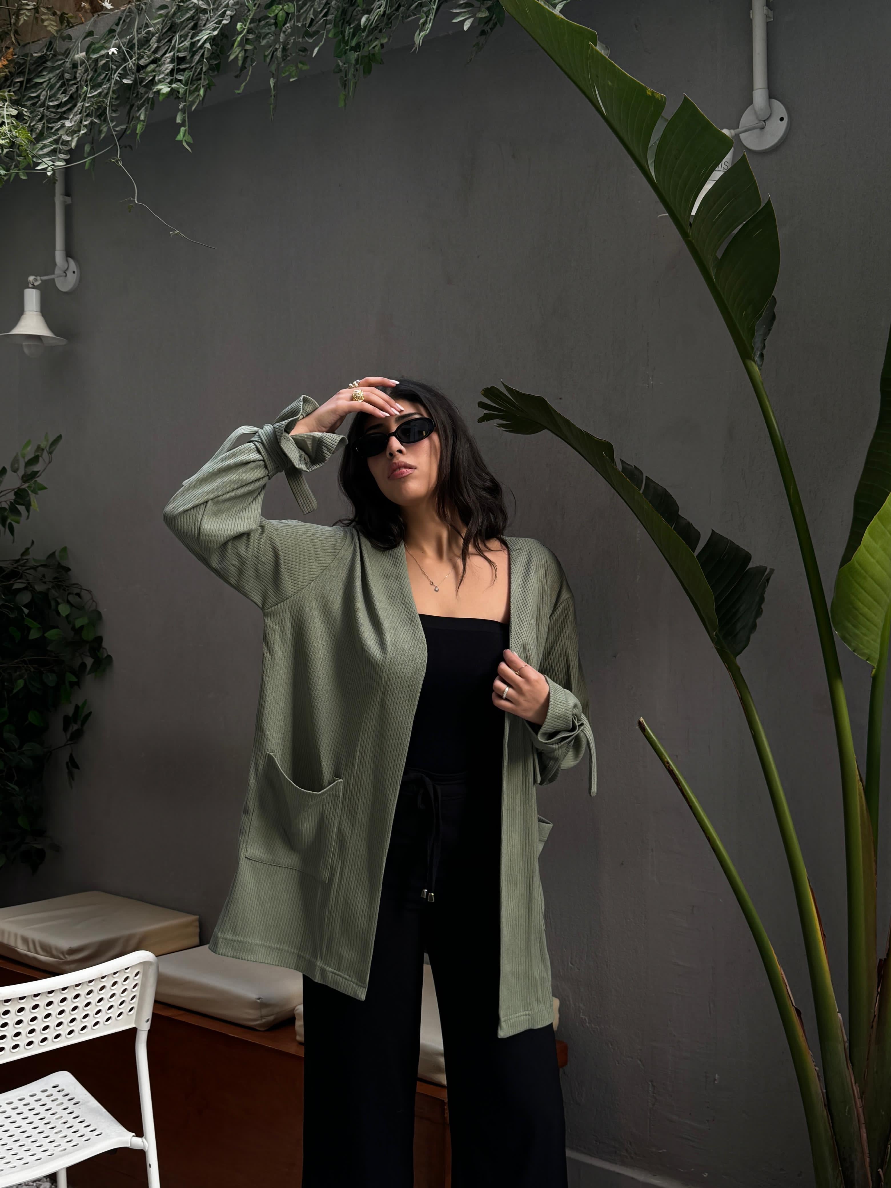 Olive Green | Cardigan
