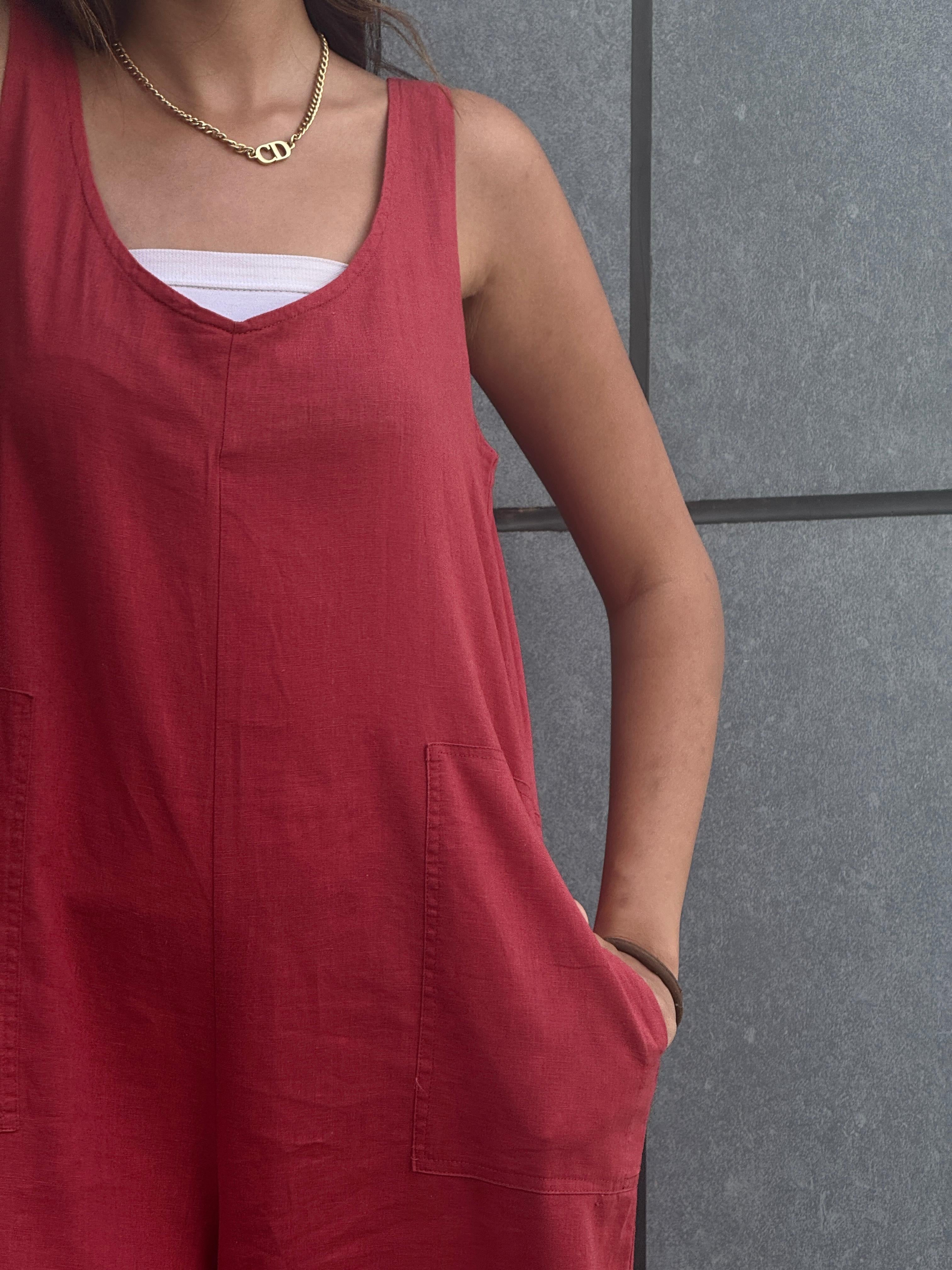 Reddish Brick | Jump suit