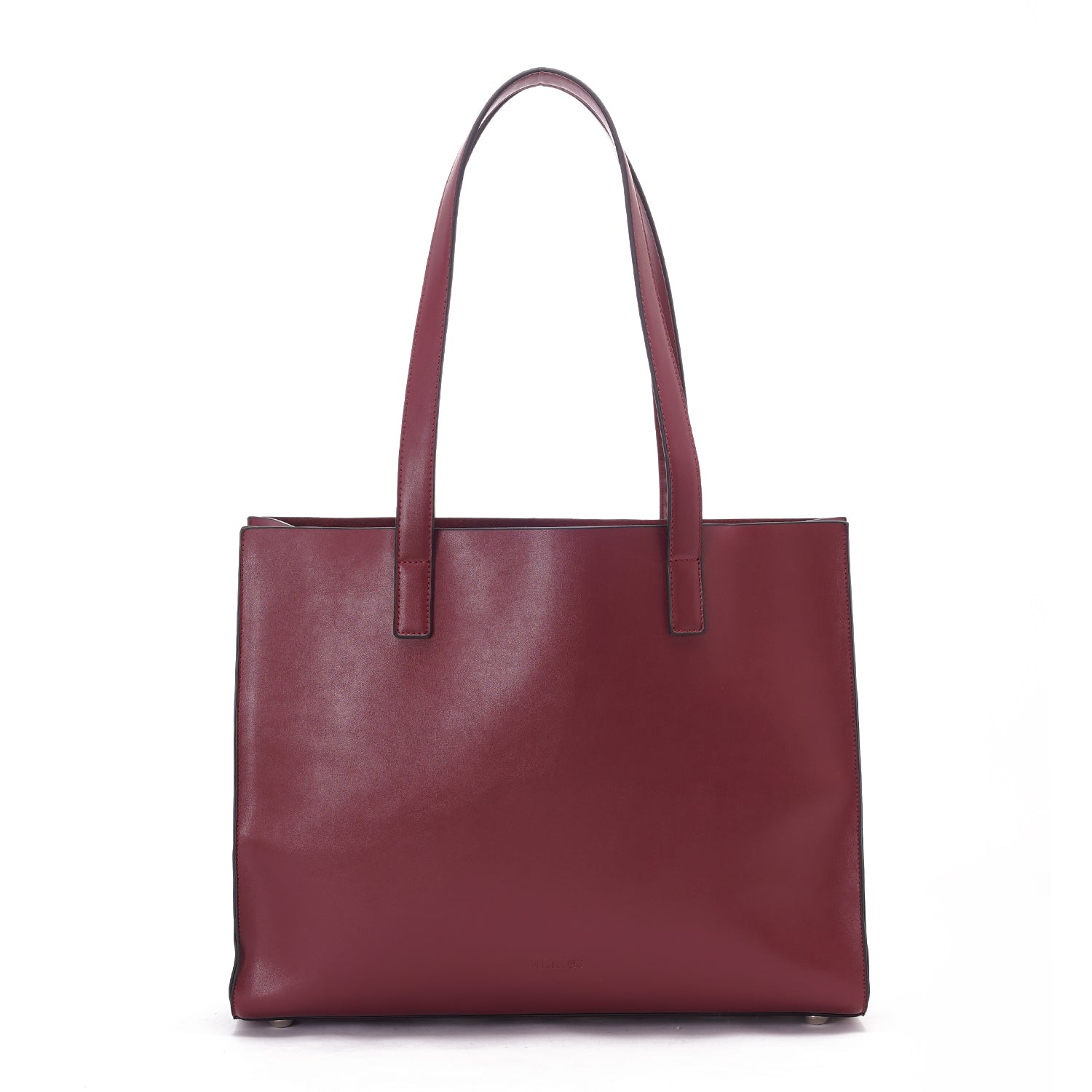 Burgundy | Large Basic Tote