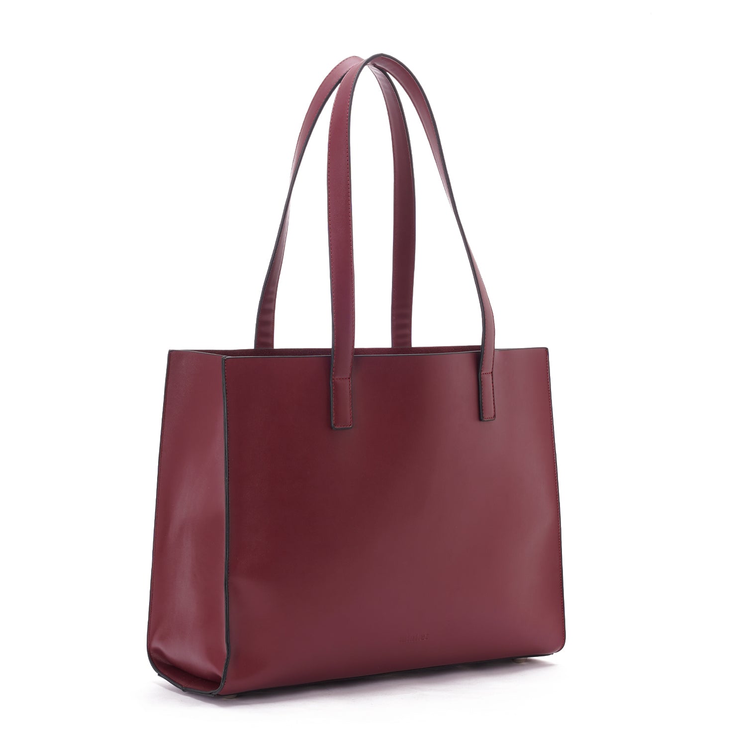 Burgundy | Large Basic Tote