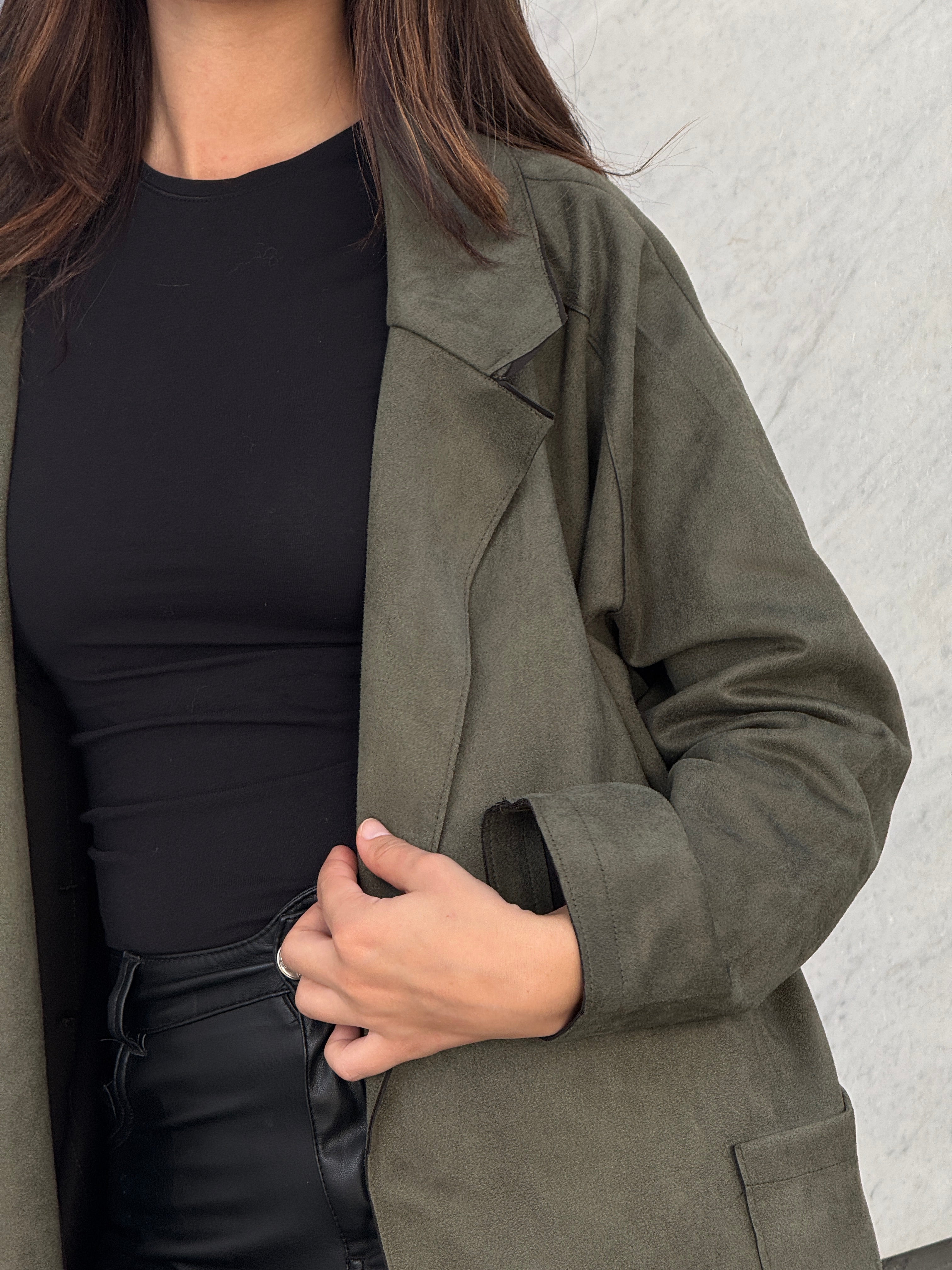 Suede Jacket