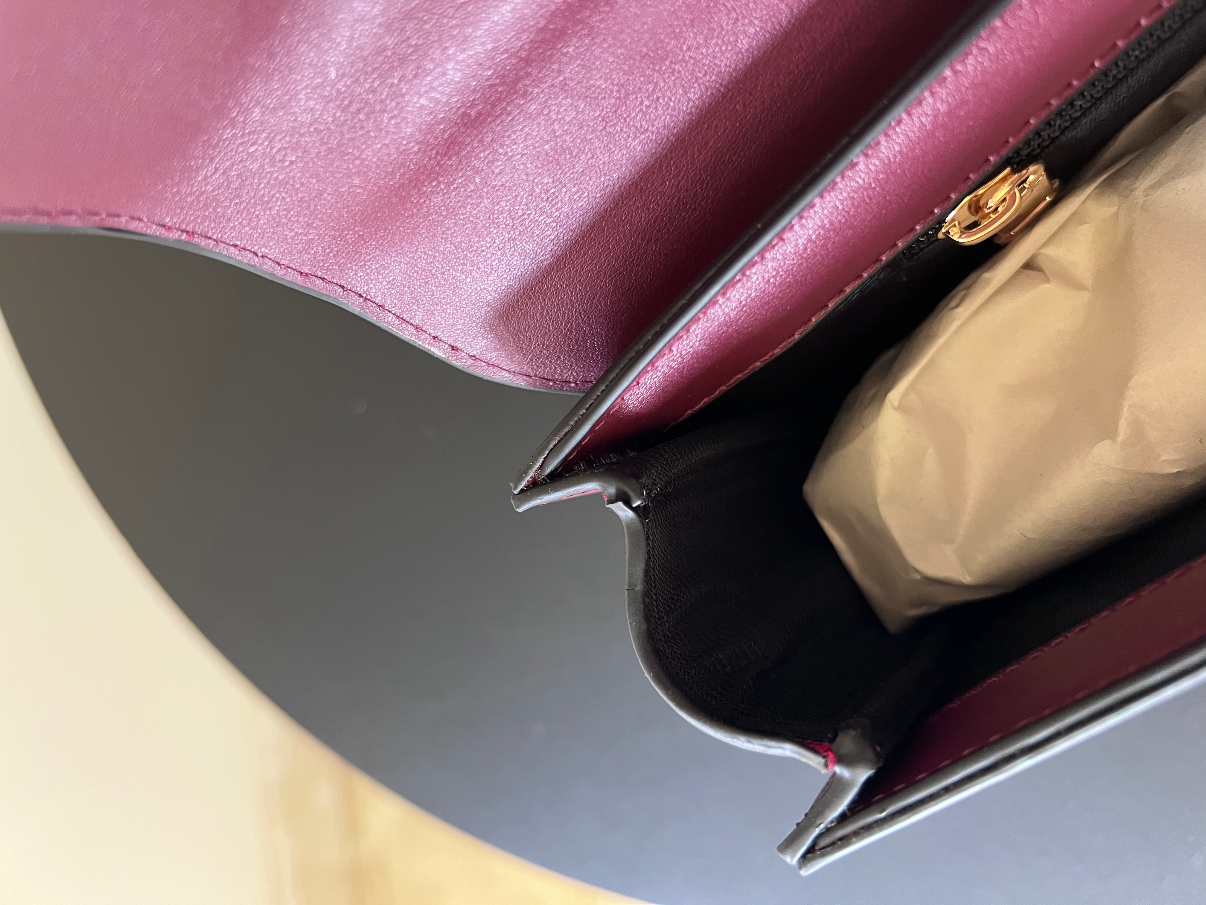 Burgundy | Shoulder Bag (Zero Waste šæ)
