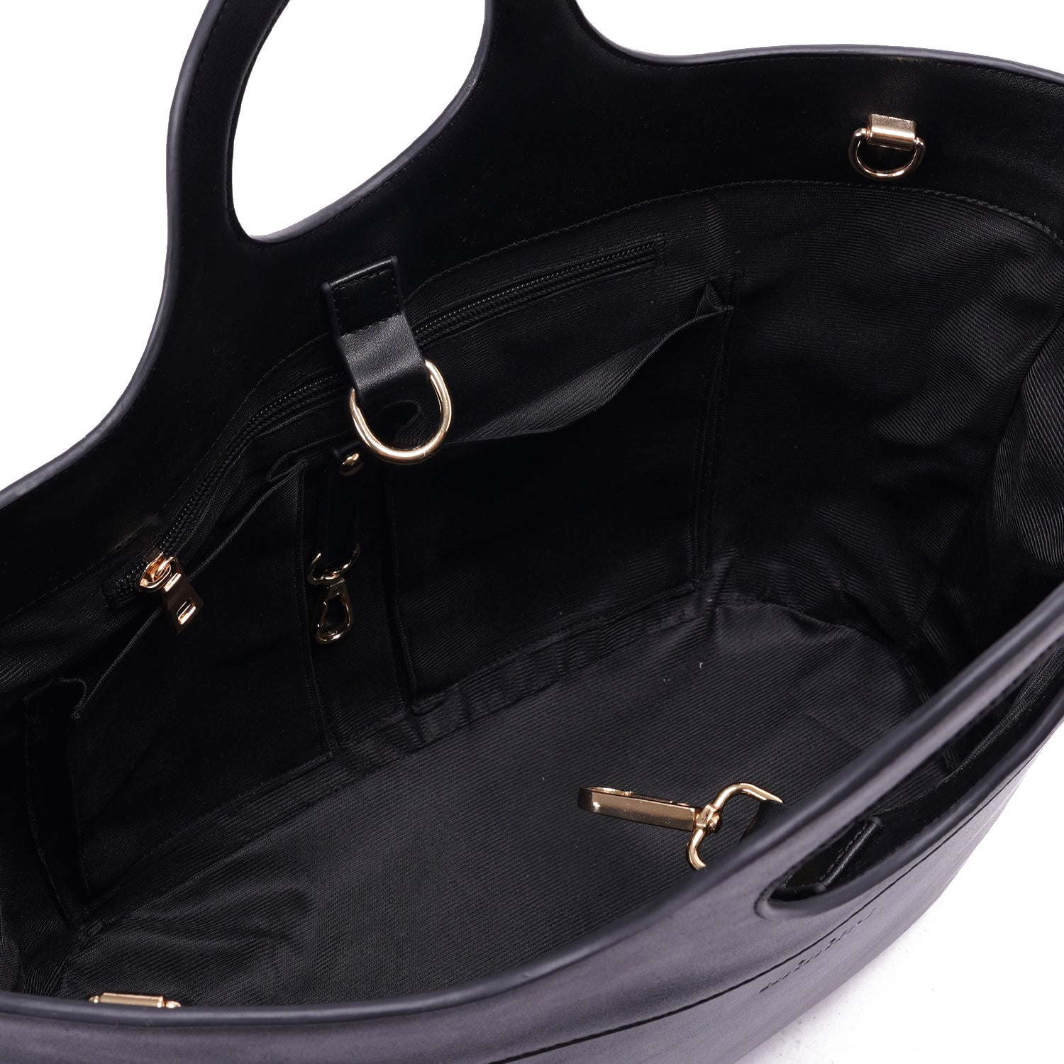 Black | Basket Leather Bag
