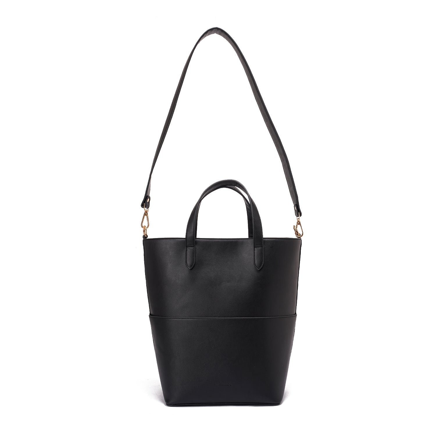 Black | Bucket Tote Bag