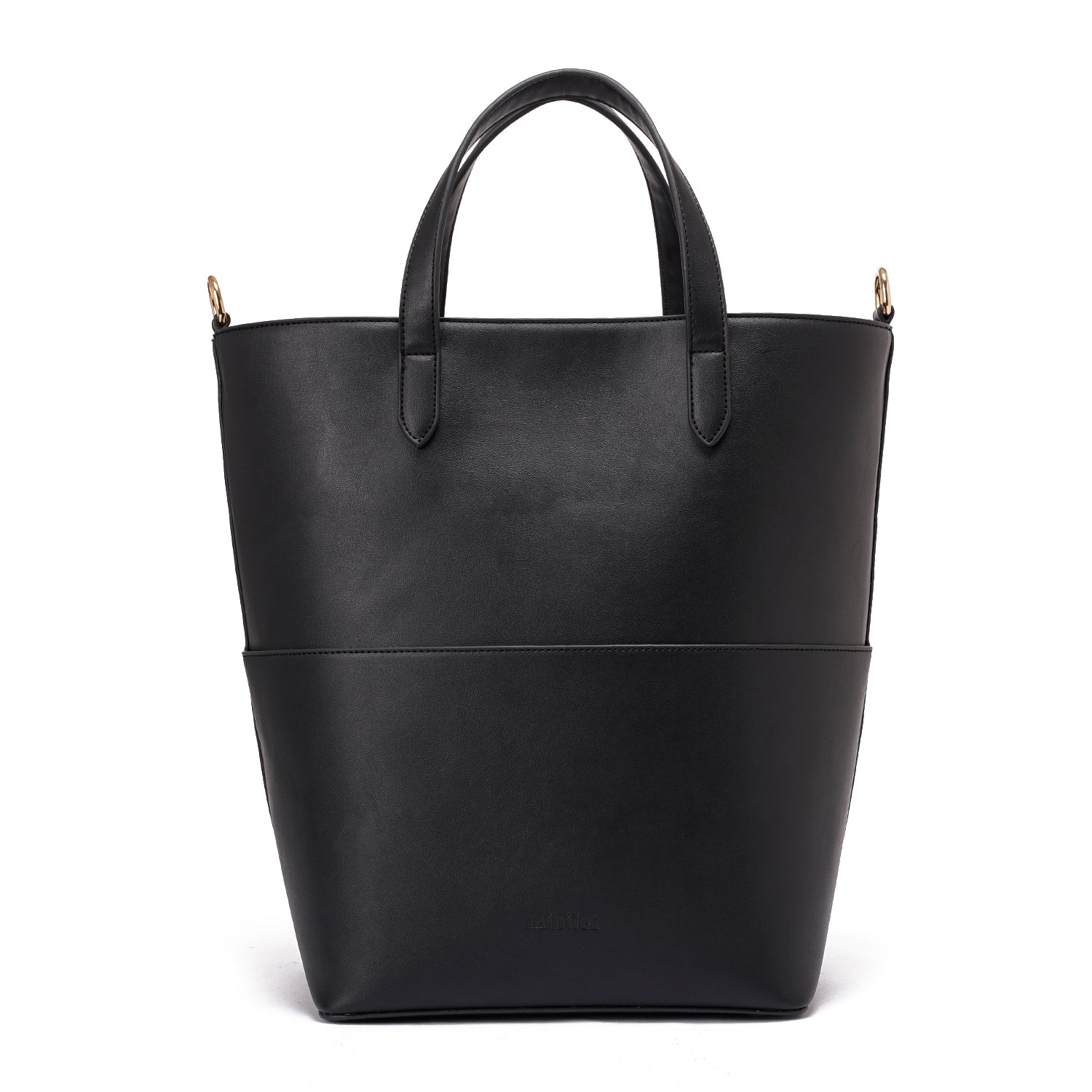 Black | Bucket Tote Bag