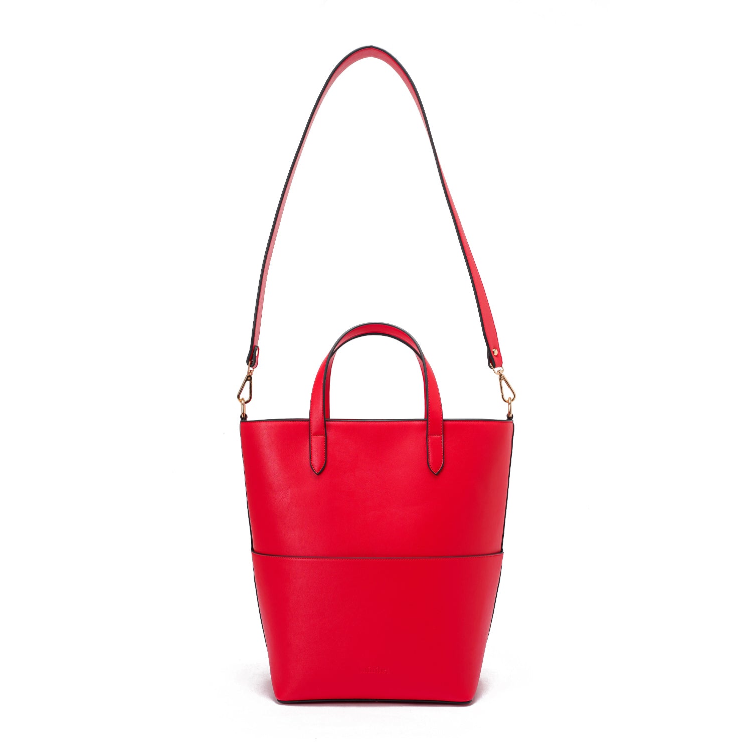 Red | Bucket Tote Bag