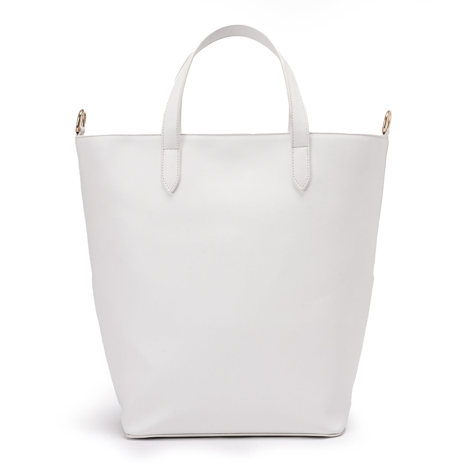 White | Bucket Tote Bag