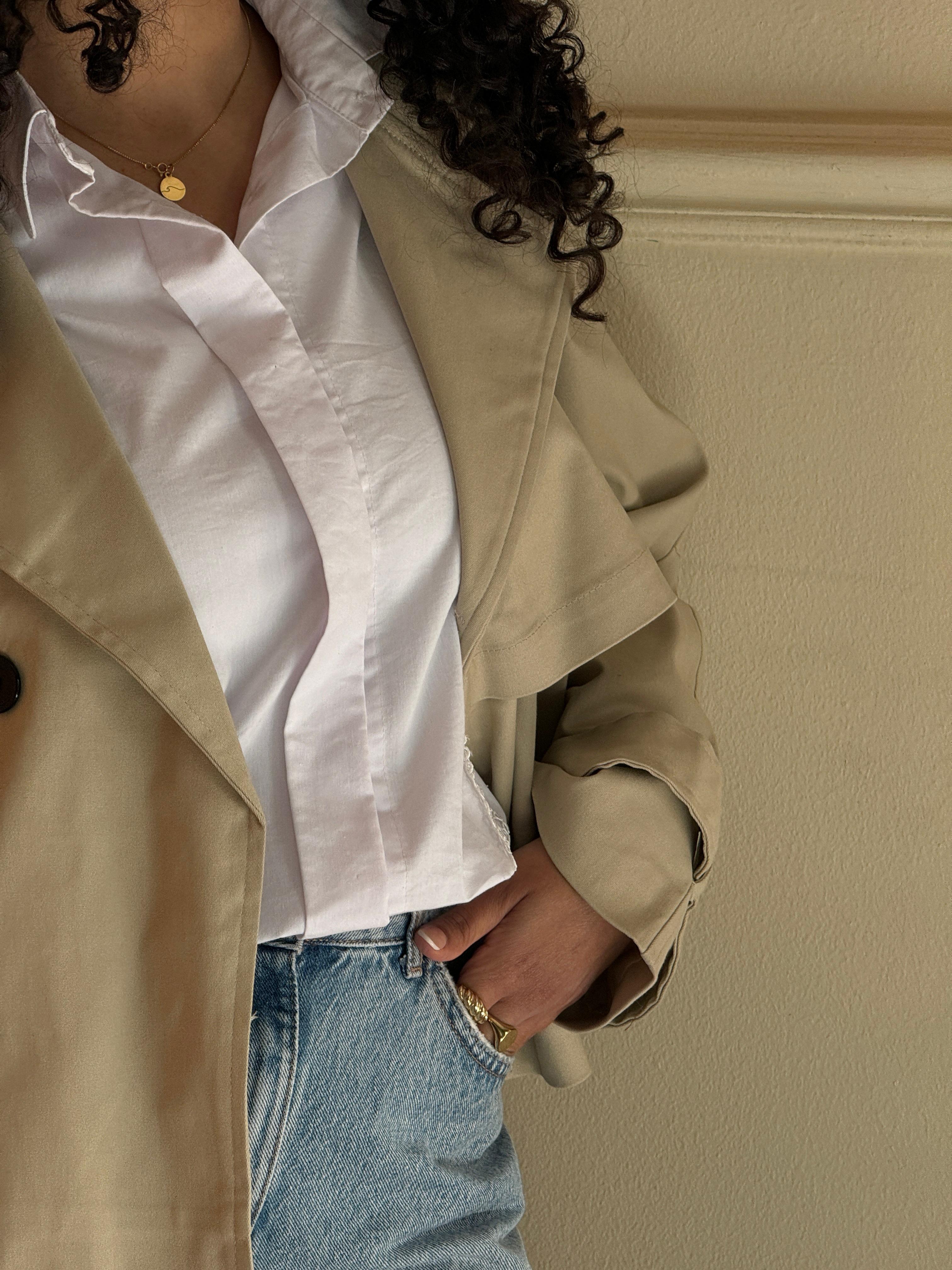 Beige | Trench Jacket