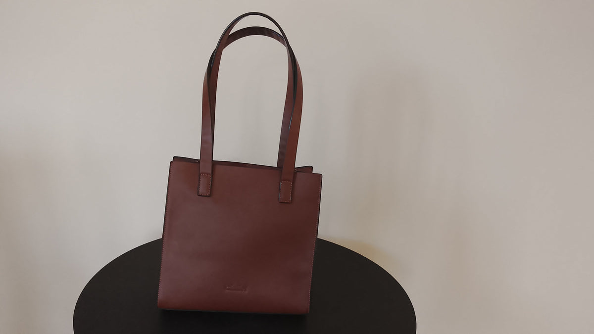 Brown | Small Basic Tote (Zero Waste 🌿)
