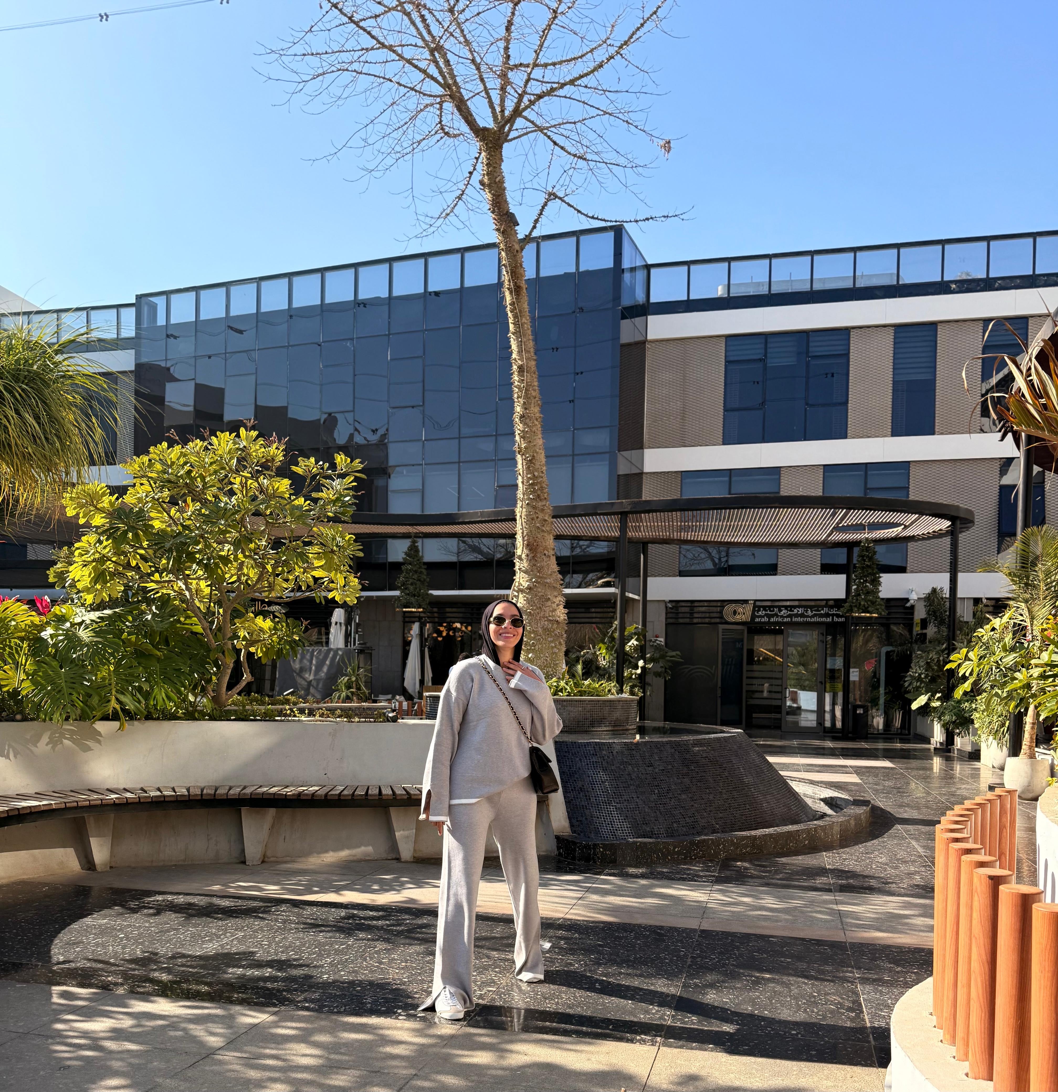 Grey x White | knit Set