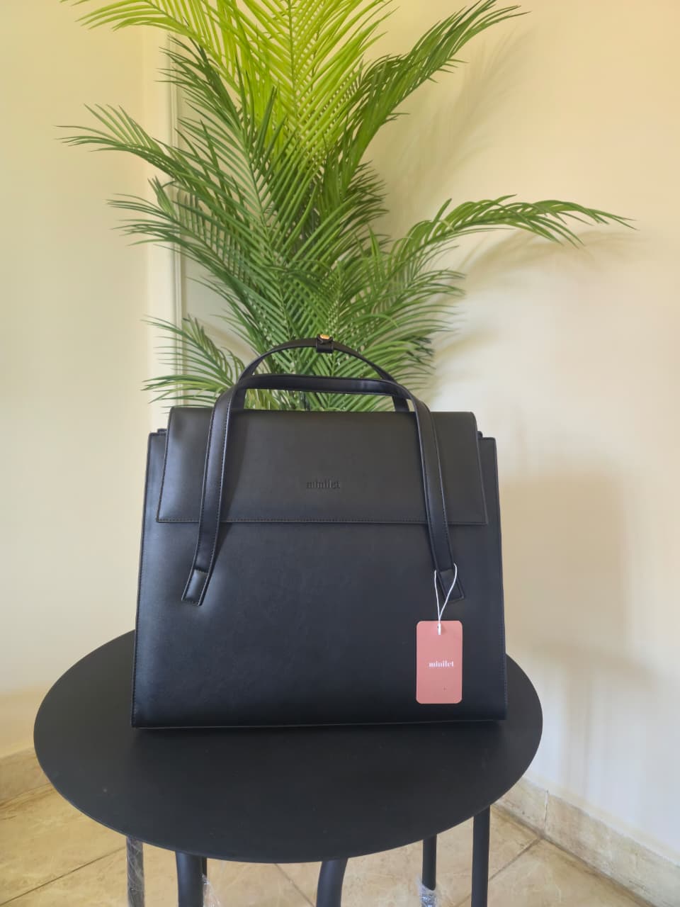 Black | Work Bag (Zero Waste 🌿)