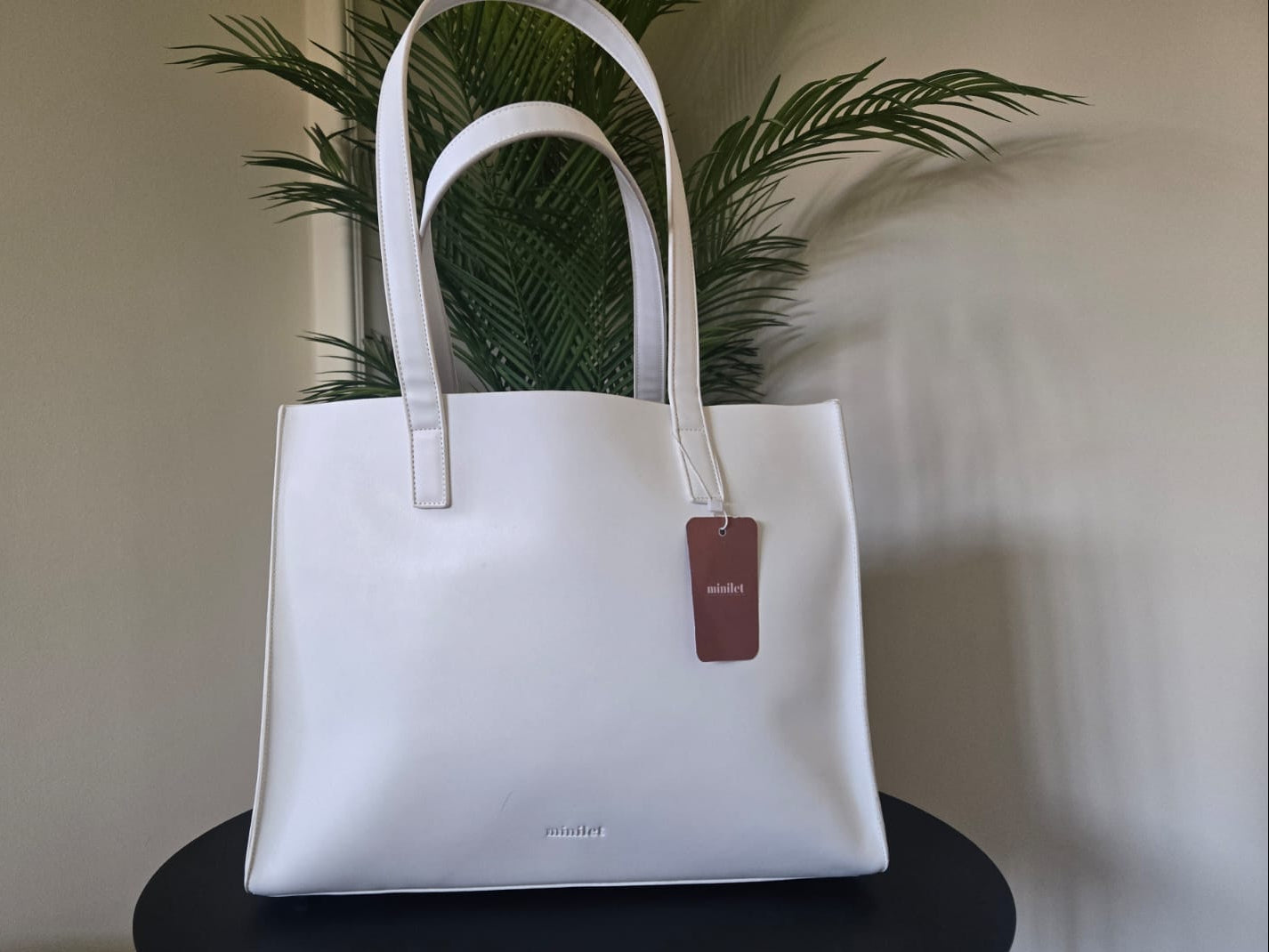 White | Large Basic Tote(Zero Waste 🌿)