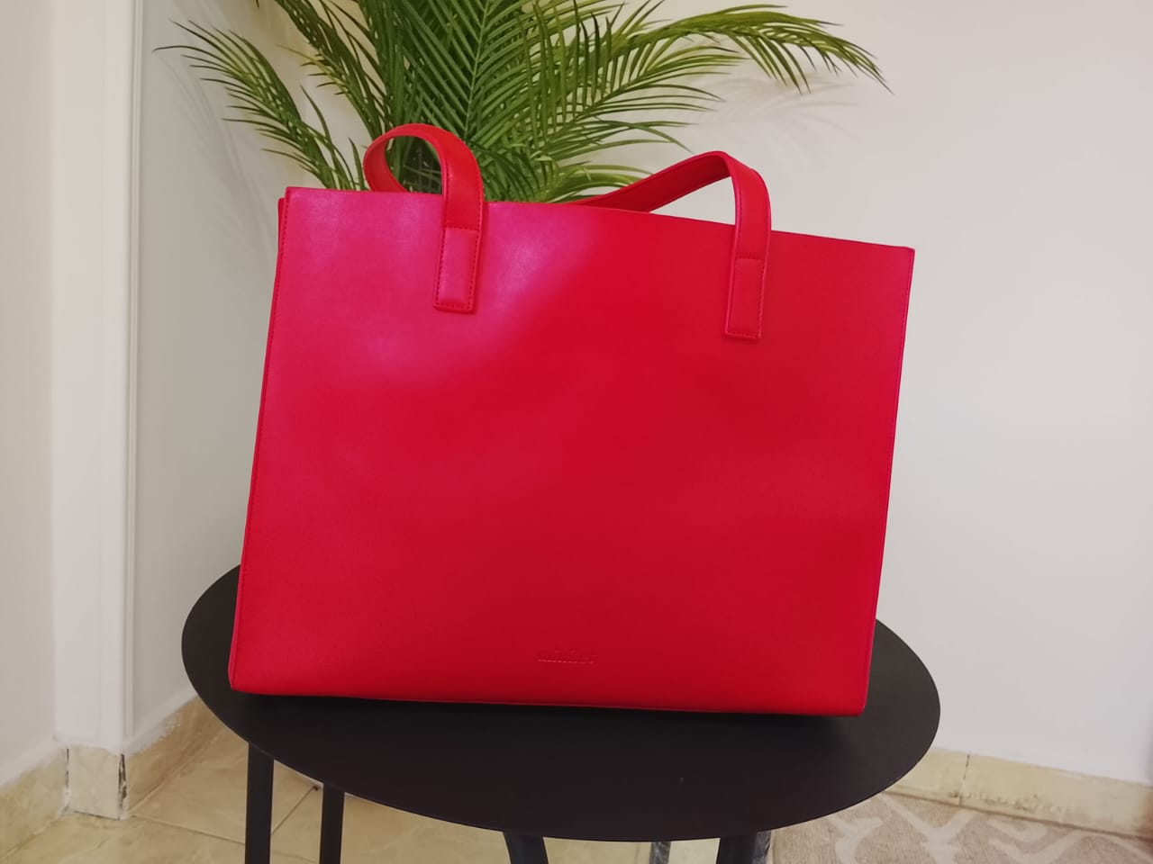 Red | Large Basic Tote (Zero Waste 🌿)