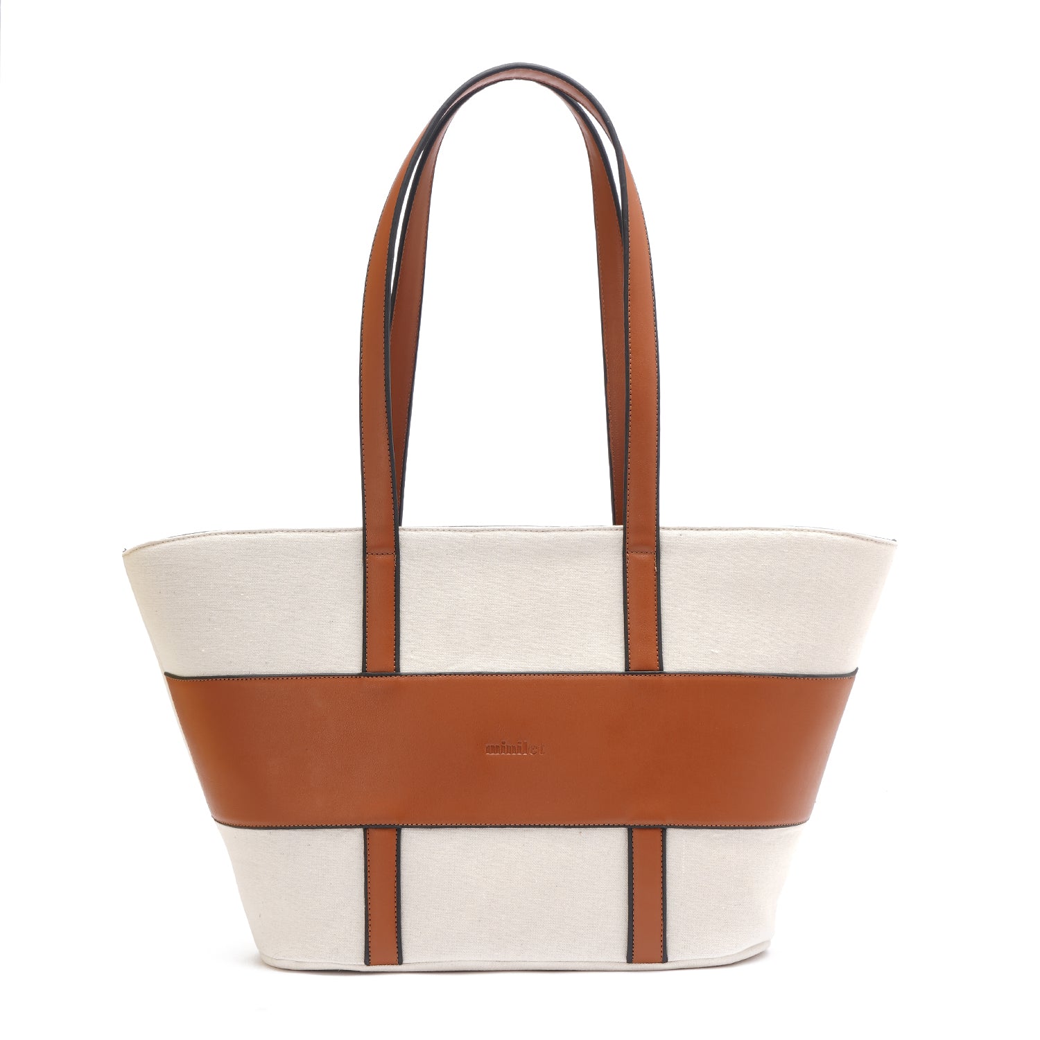 Leather x Canvas Tote