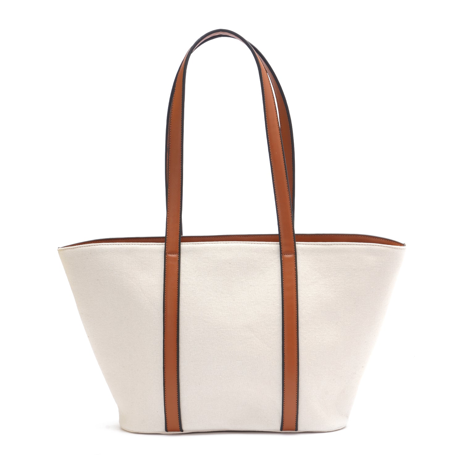 Off White | Leather x Canvas Tote