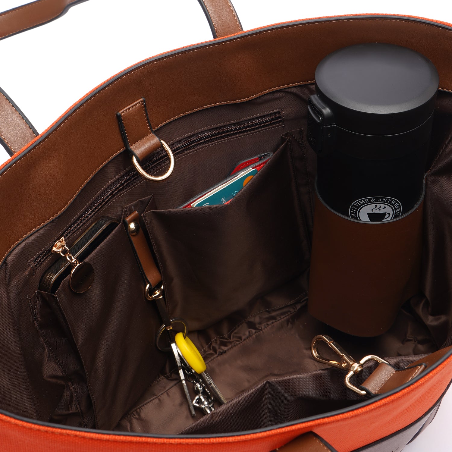 Leather x Canvas Tote