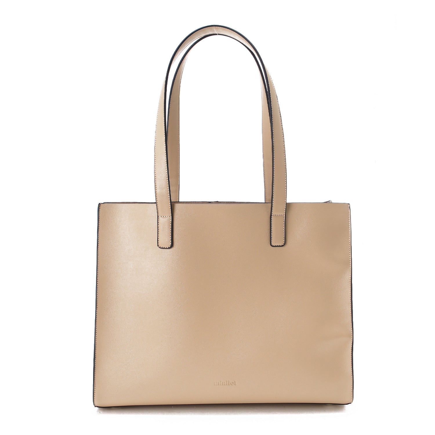 Beige | Large Basic Tote