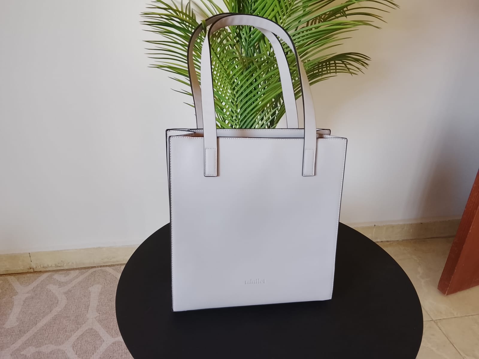 Grey | Basic Tote With a Zipper(New ✨) (Zero Waste 🌿)