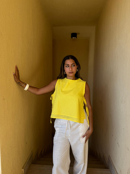 Yellow | Side Straps Top