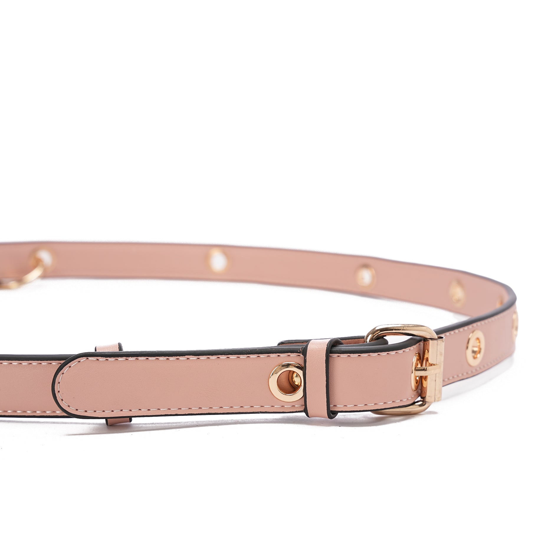 Dust Pink | Eyelet Belt