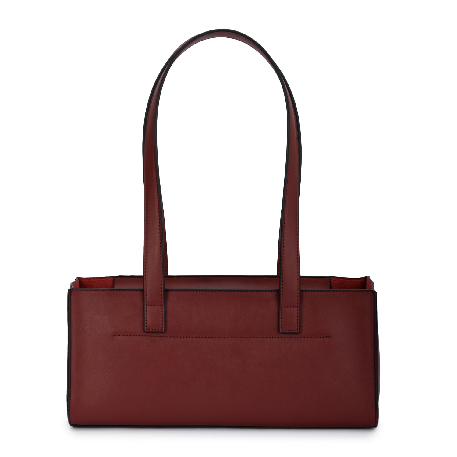 Rectangular Small Basic Tote With a Zipper (New)