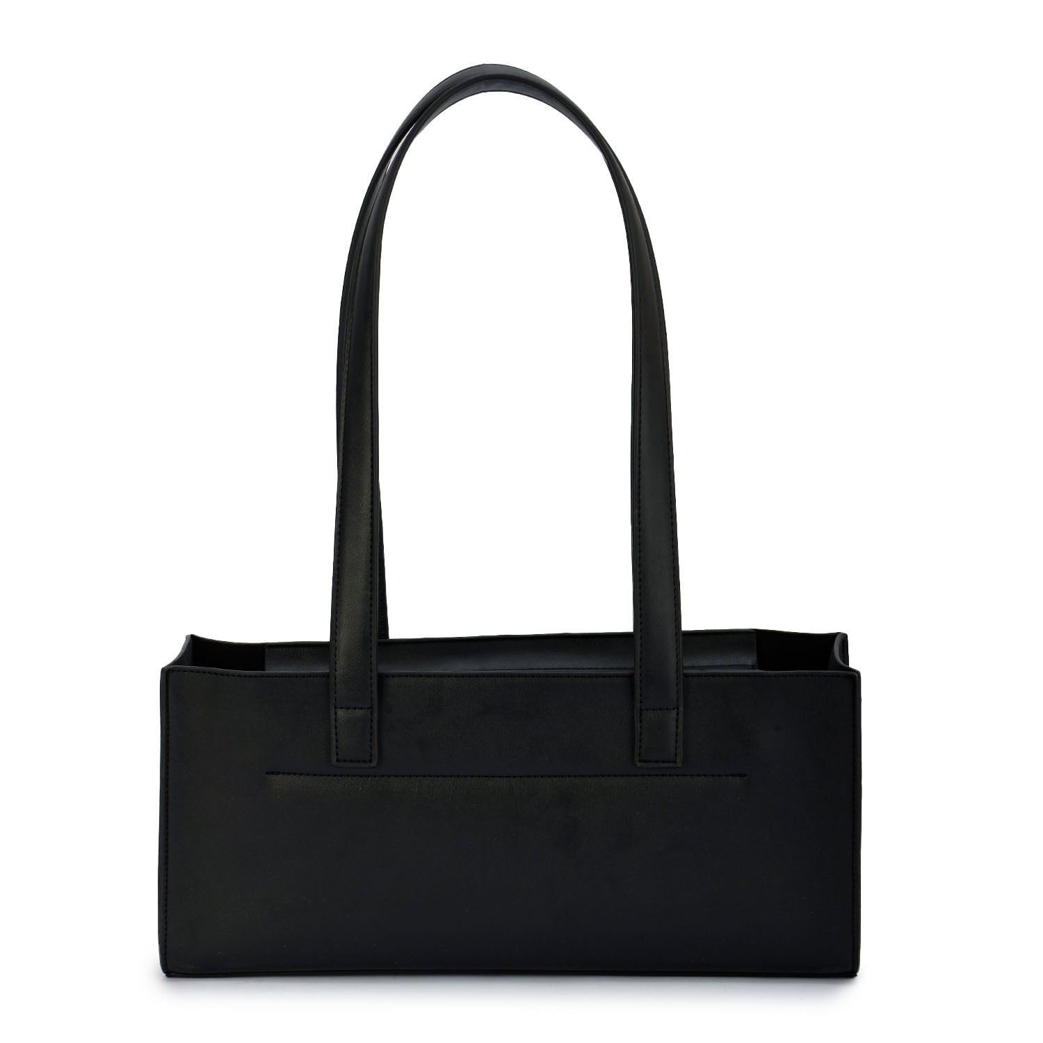 Rectangular Small Basic Tote With a Zipper (New)